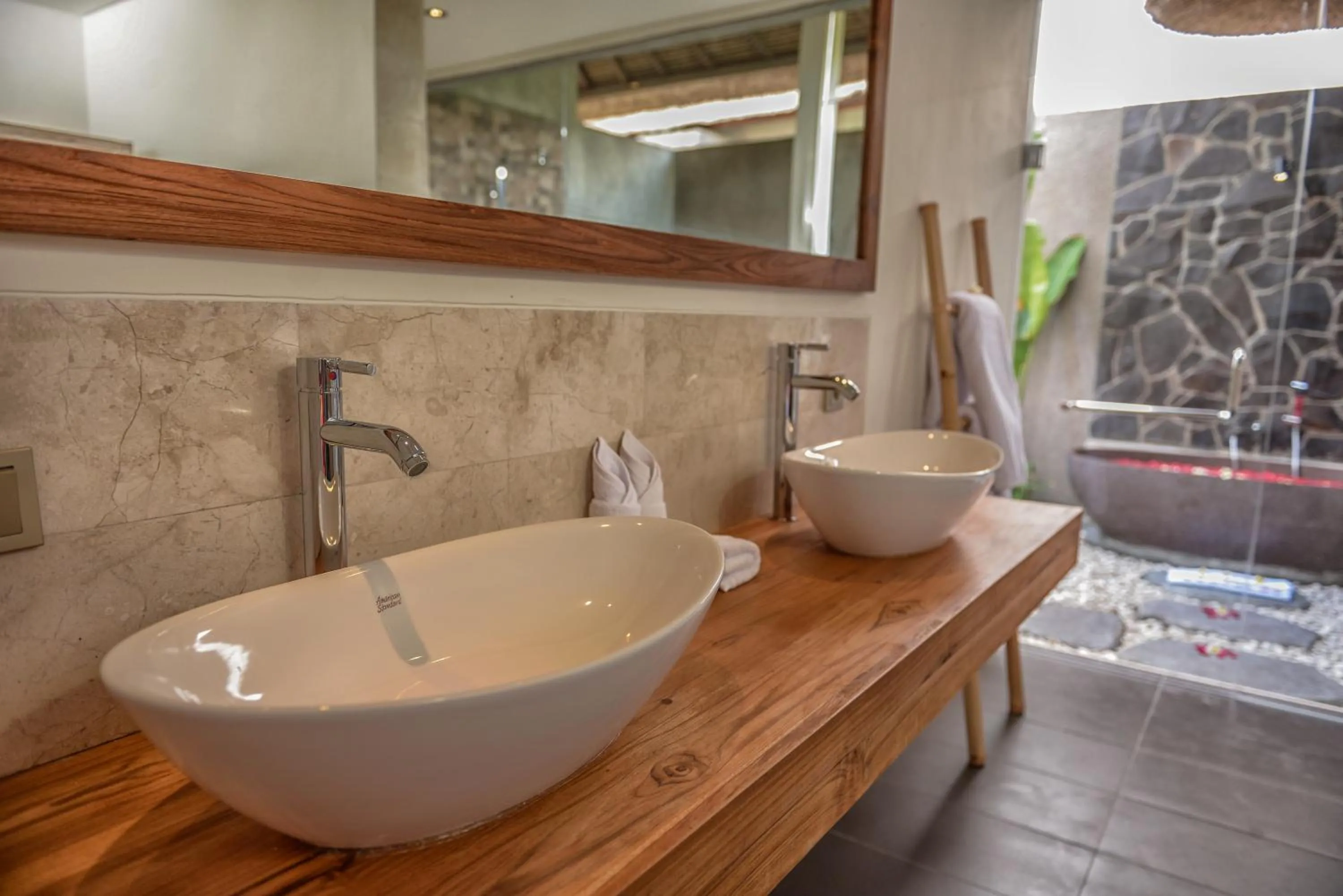Bathroom in Anusara Luxury Villas