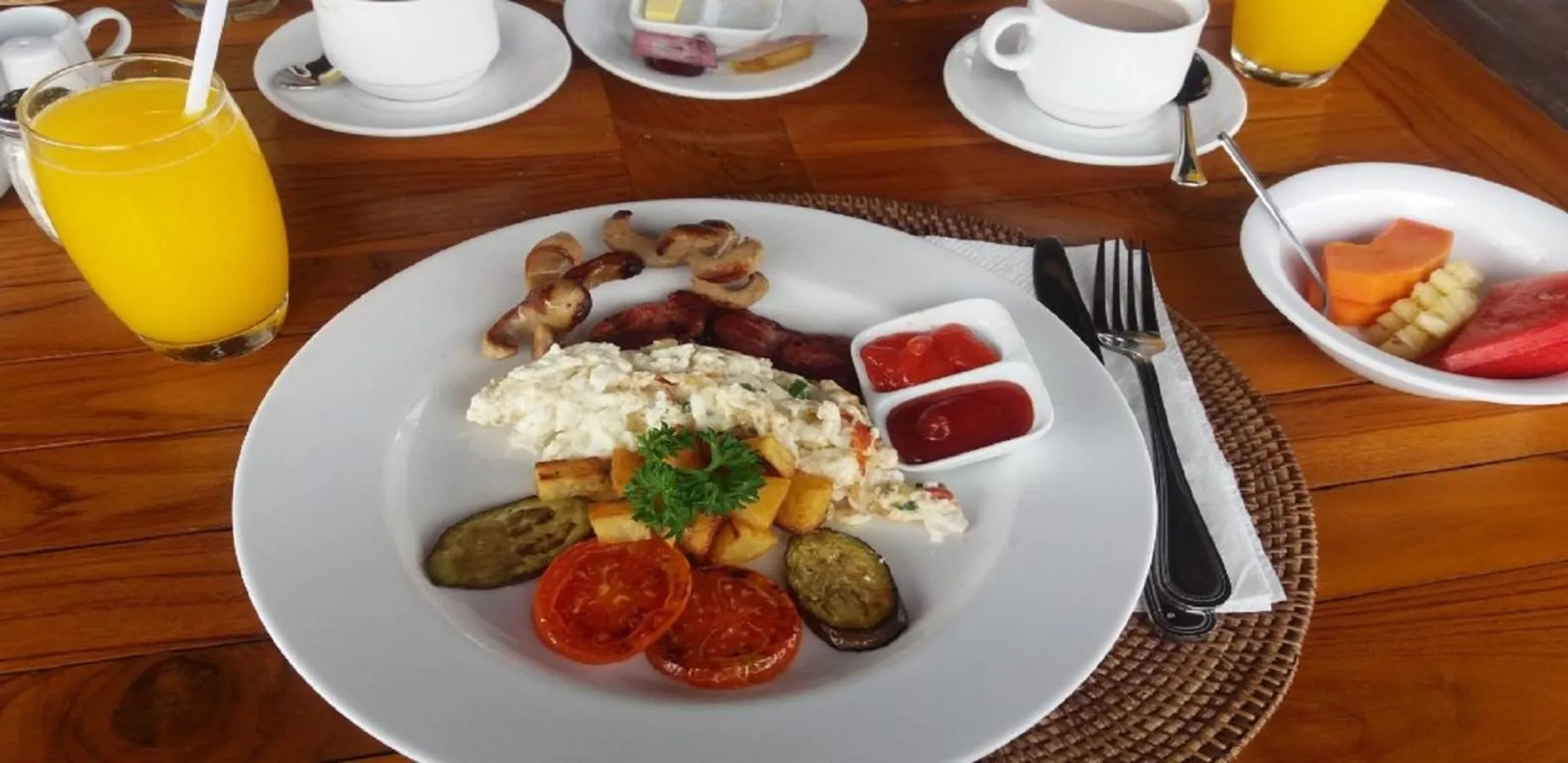 Breakfast in Anusara Luxury Villas