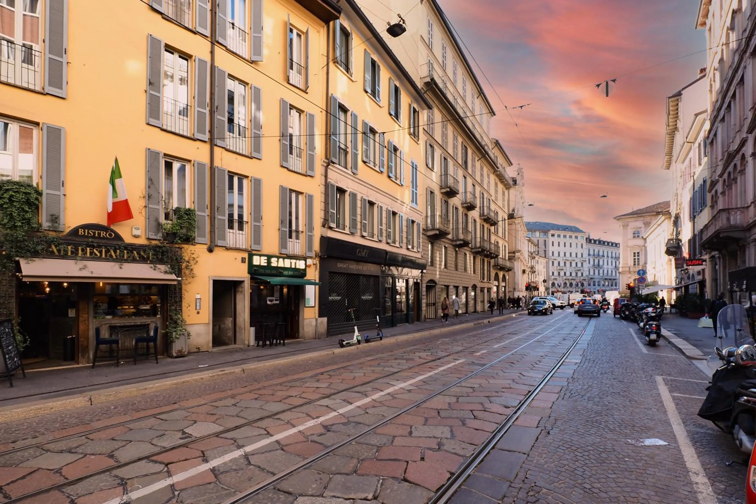 Street view in Mila Apartments Magenta