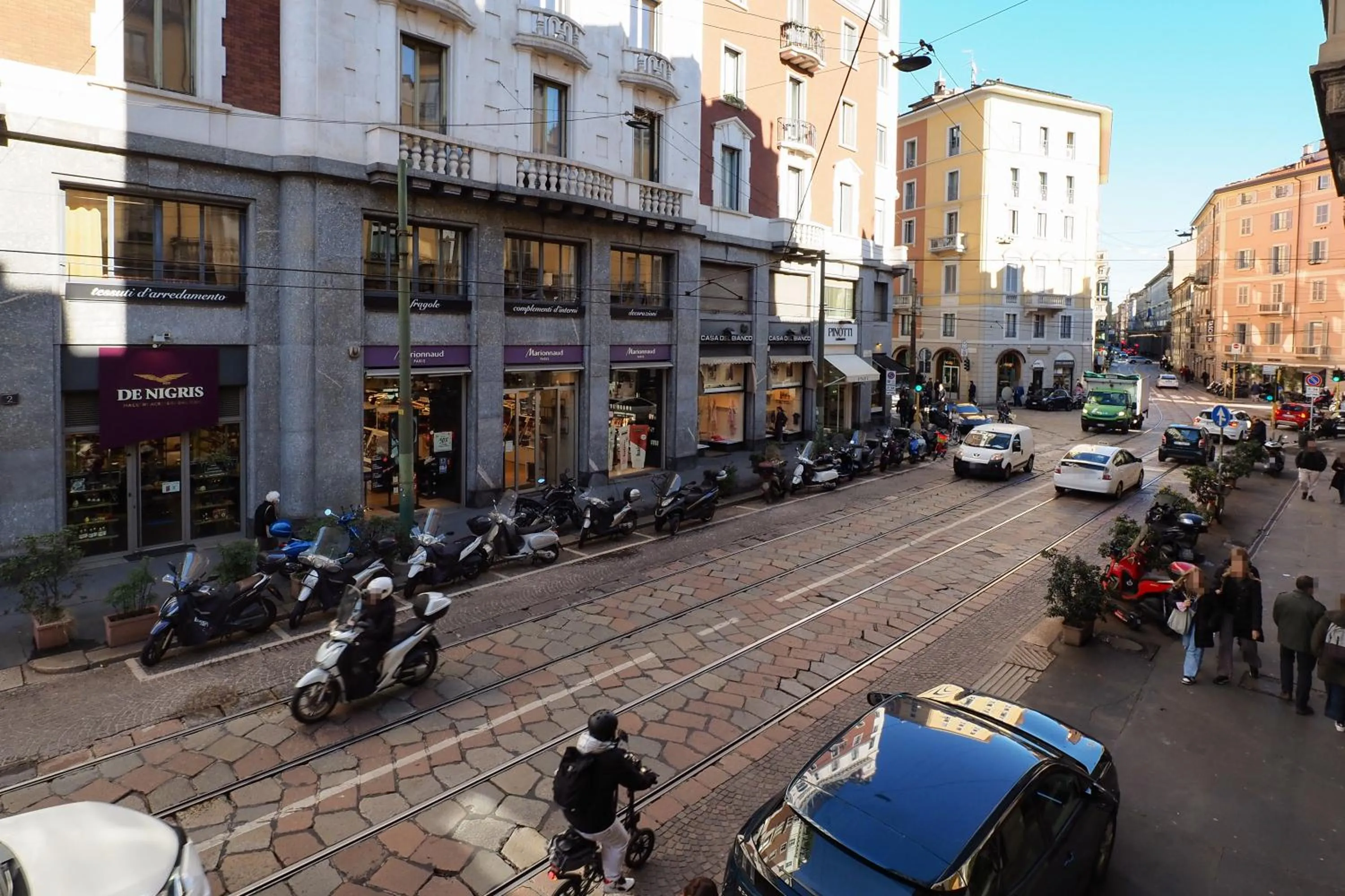 Street view in Mila Apartments Magenta