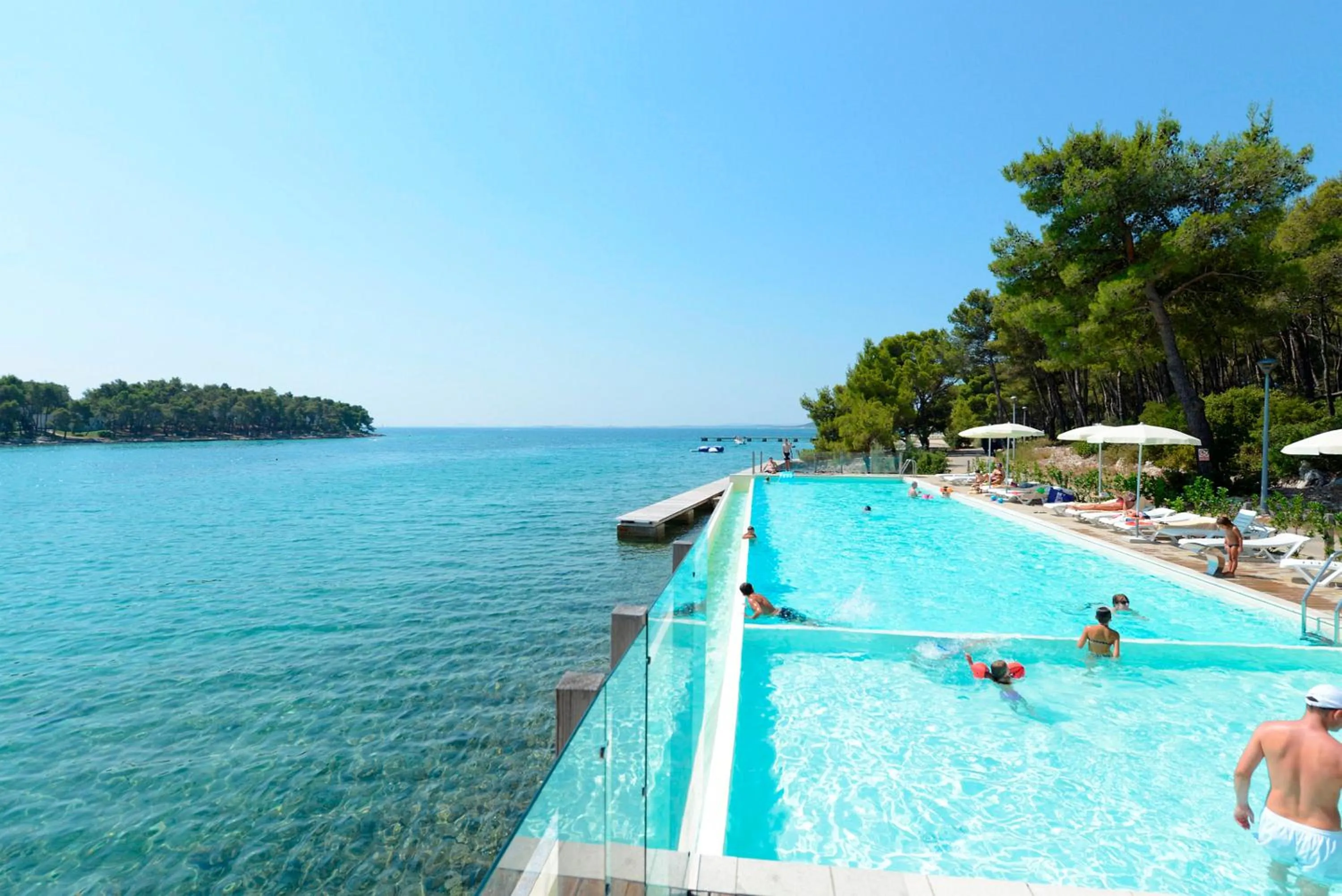 People in Crvena Luka Resort