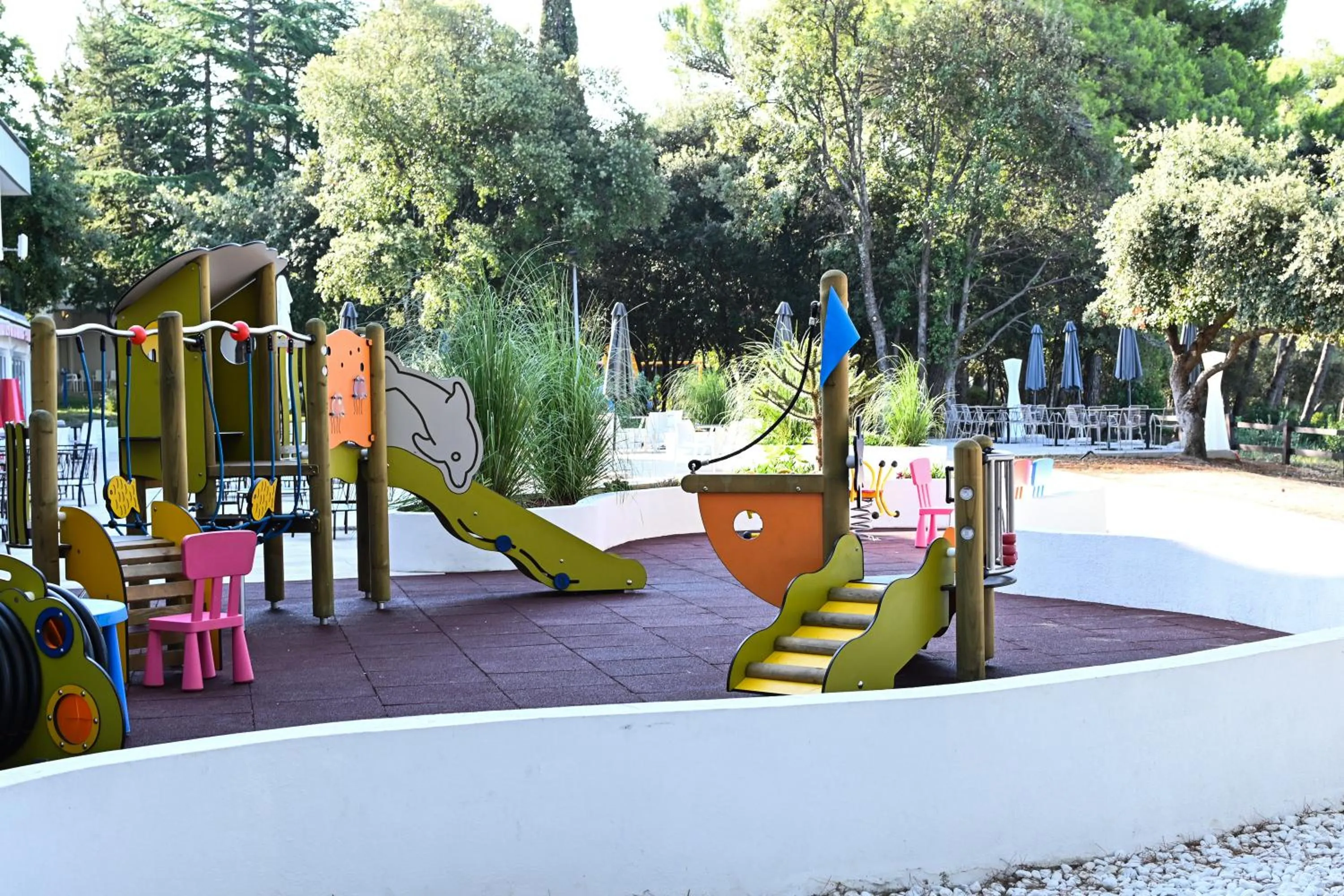 Children play ground in Crvena Luka Resort