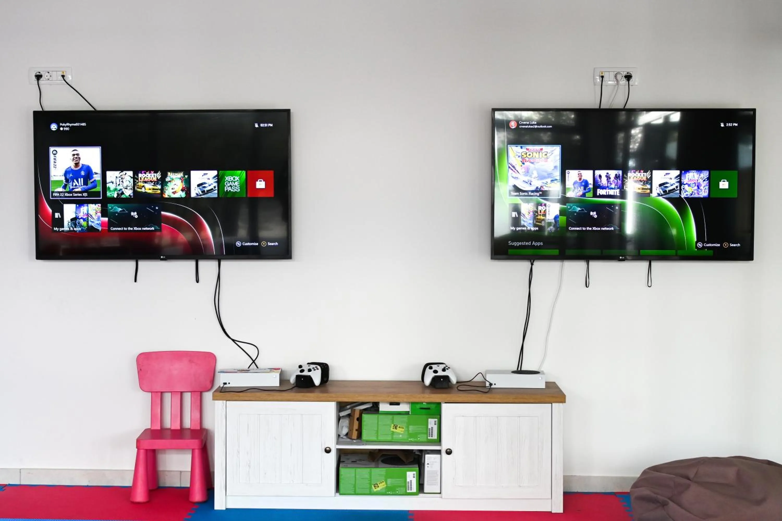 Game Room in Crvena Luka Resort