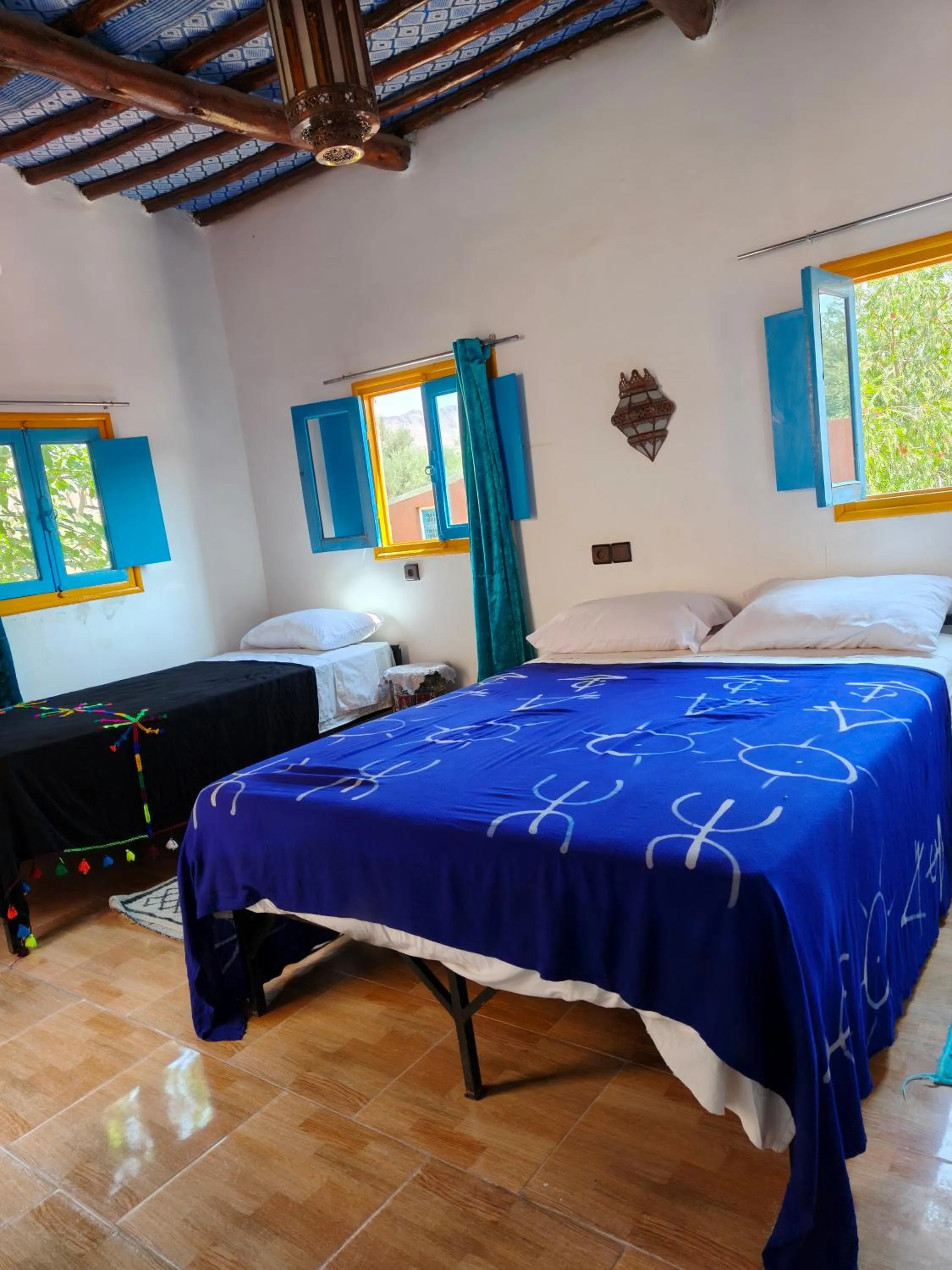 Bed in Le Retour au calme Maison d'hôtes