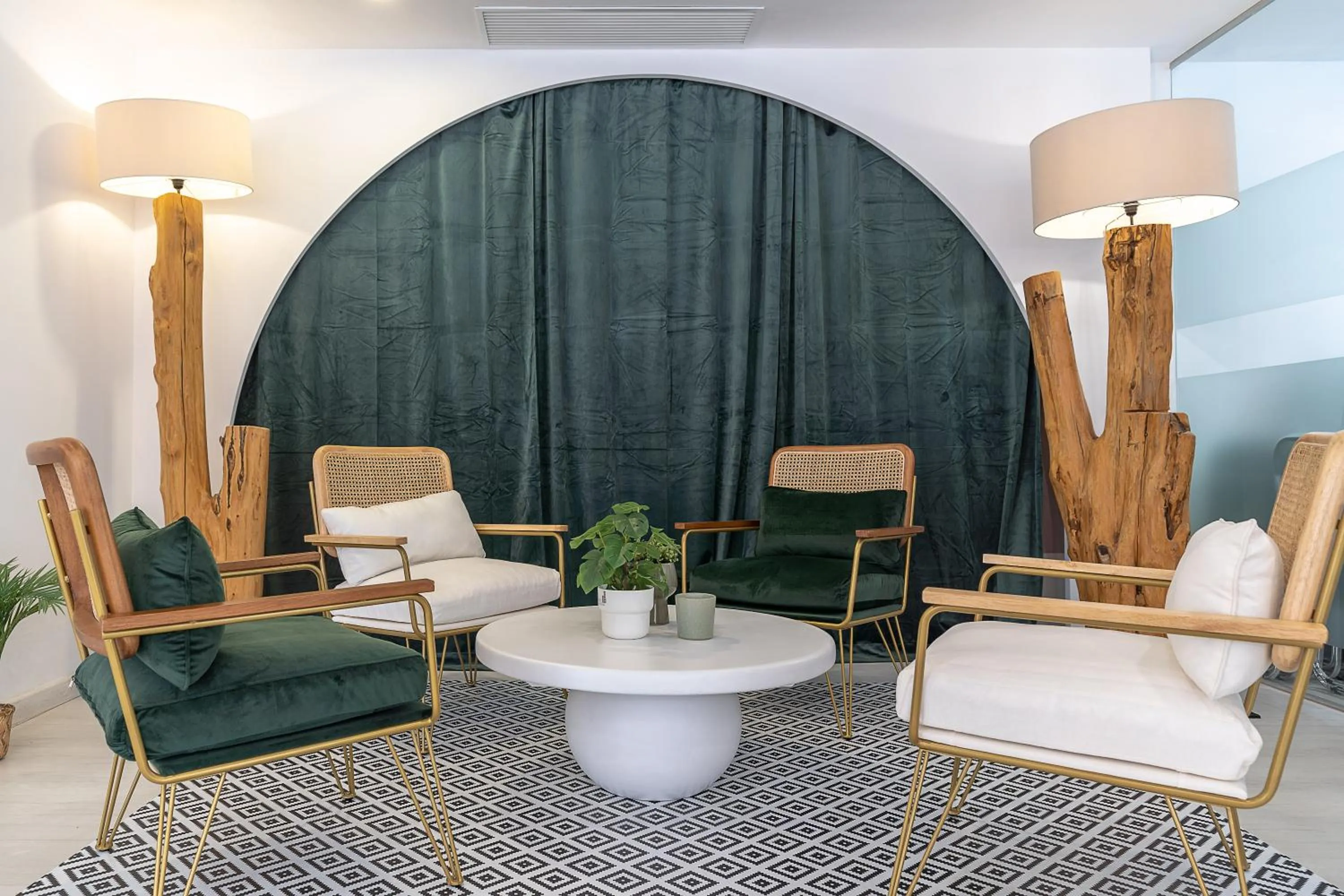 Lobby or reception in Hotel Boutique Minister 4Sup