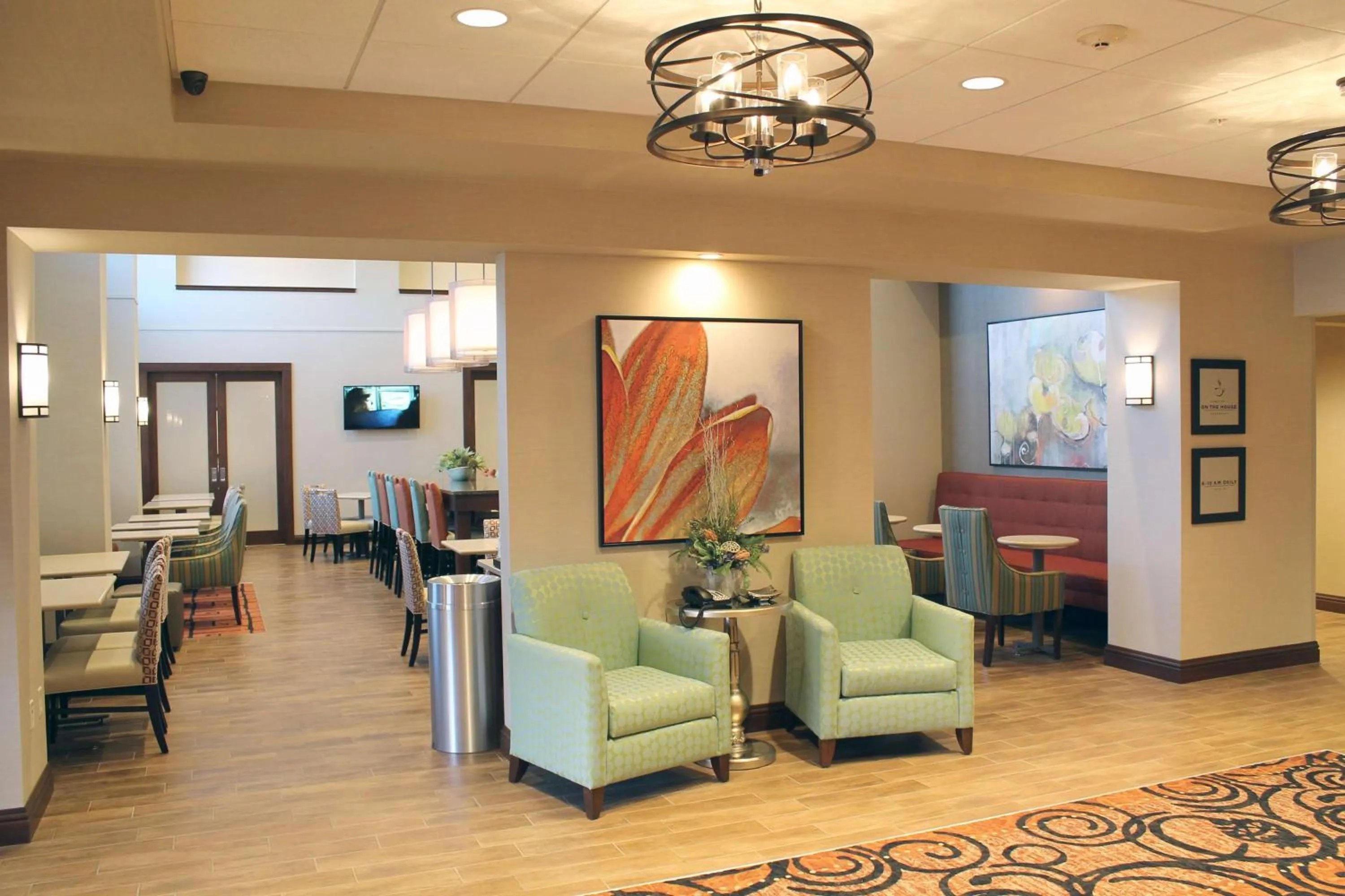 Lobby or reception in Hampton Inn Cape Girardeau I-55 East, MO