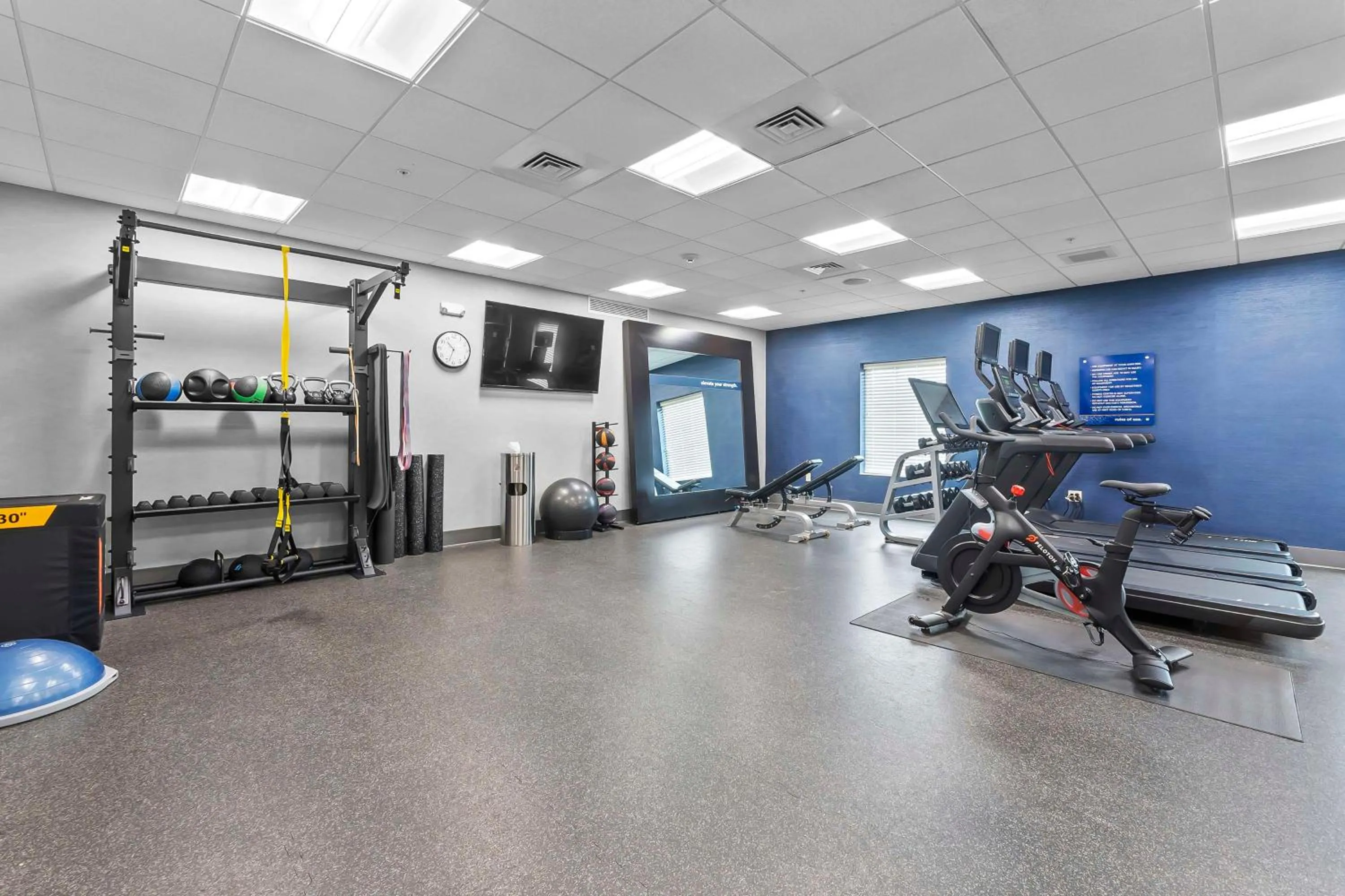 Fitness centre/facilities in Hampton Inn Cape Girardeau I-55 East, MO