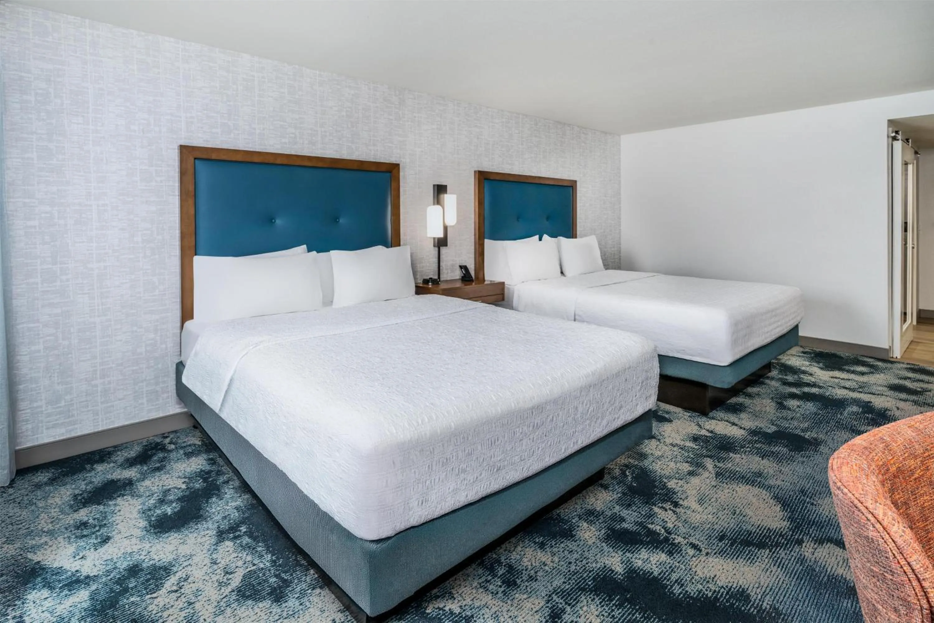 Bed in Hampton Inn & Suites Silverthorne