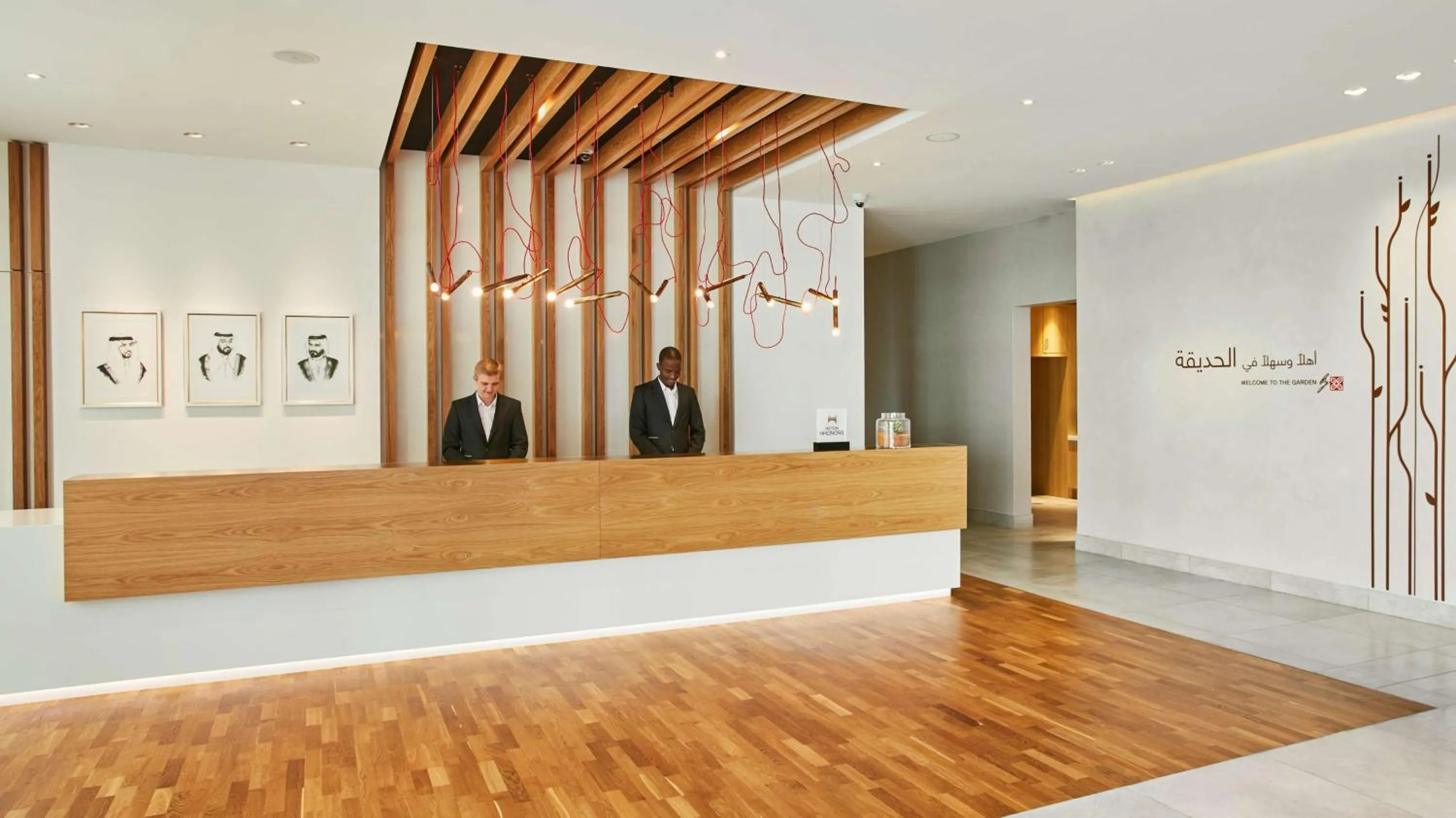 Lobby or reception in Hilton Garden Inn Dubai, Mall Avenue