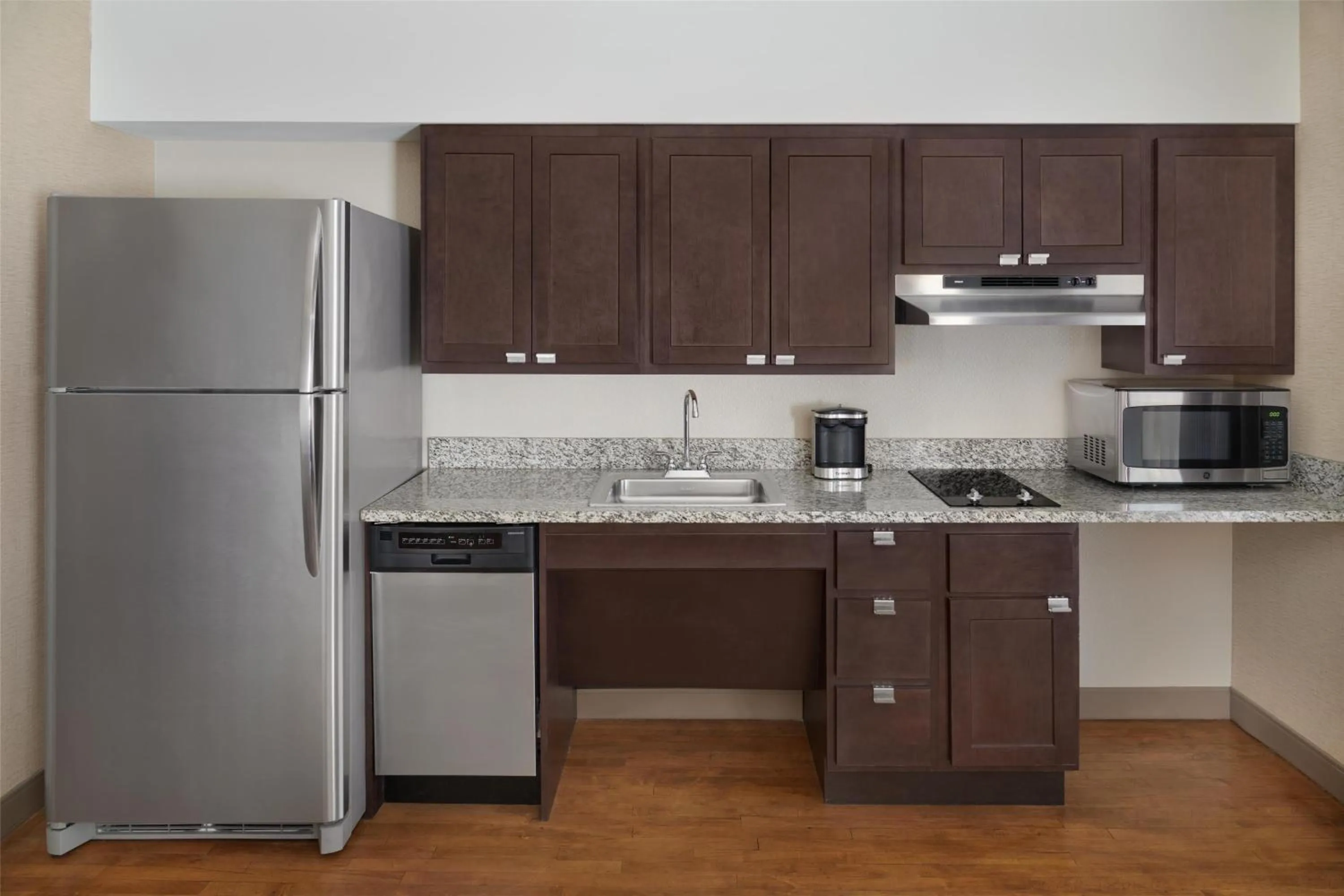 Kitchen or kitchenette in Homewood Suites by Hilton Grand Rapids Downtown