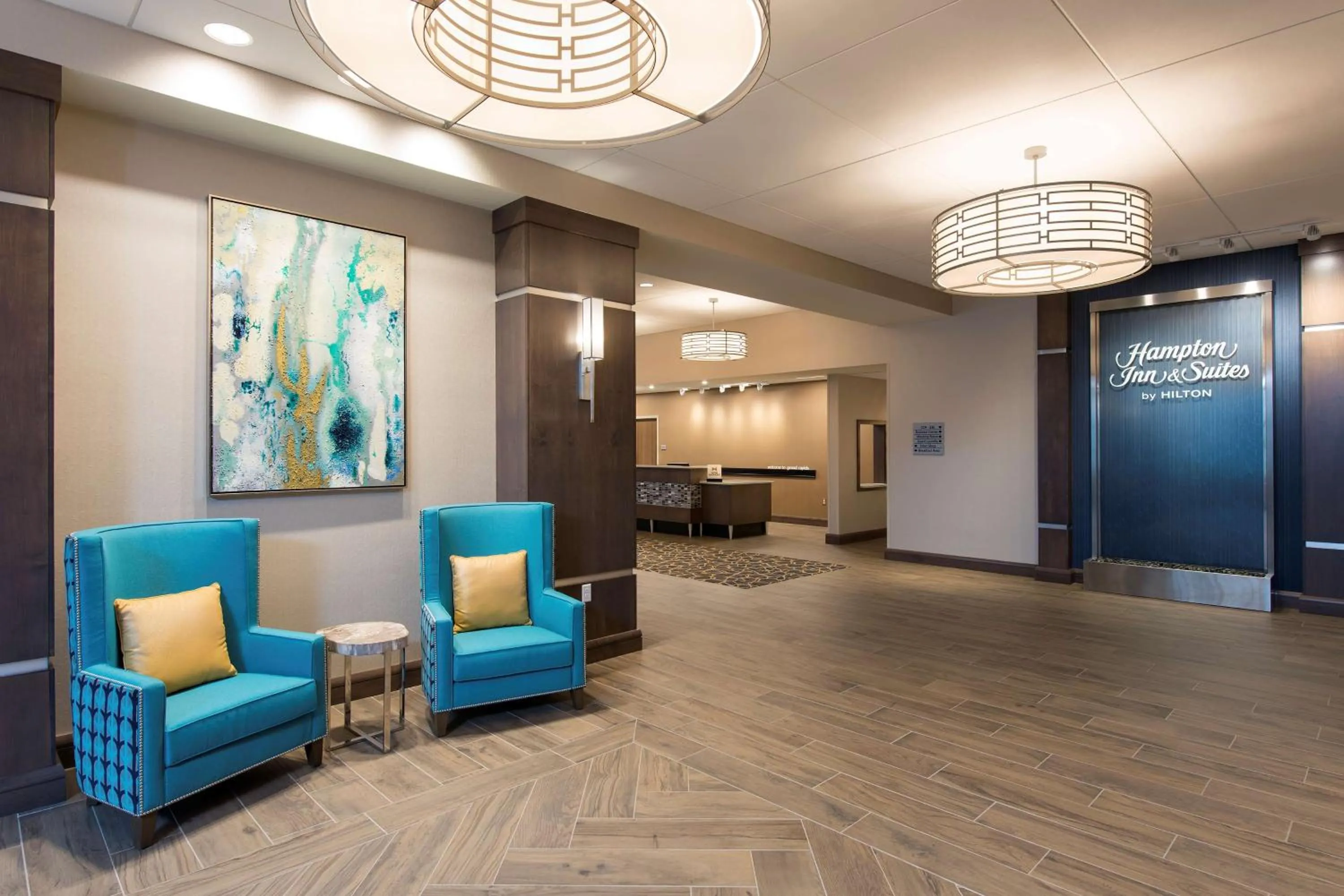 Lobby or reception in Hampton Inn & Suites Grand Rapids Downtown