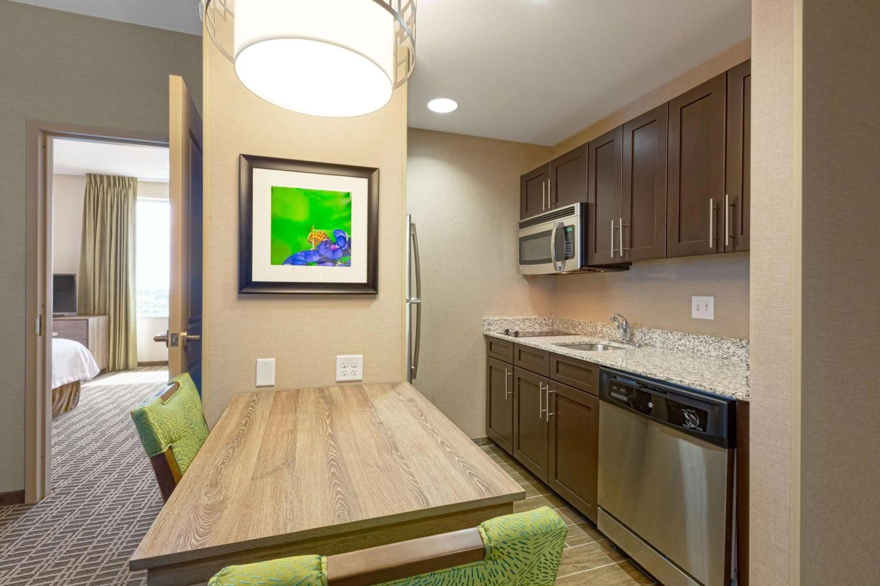 Kitchen or kitchenette in Homewood Suites by Hilton Houston Downtown