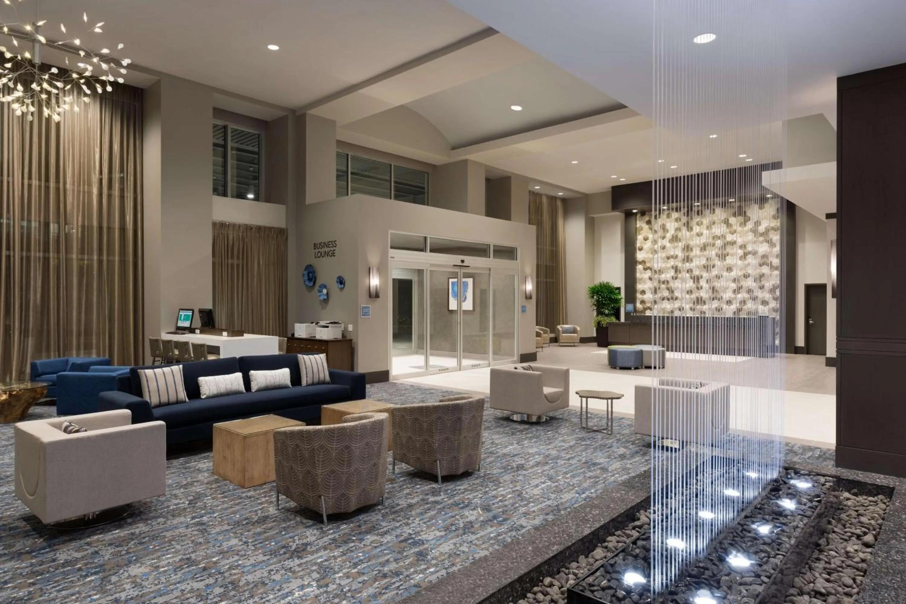 Lobby or reception in Embassy Suites by Hilton The Woodlands