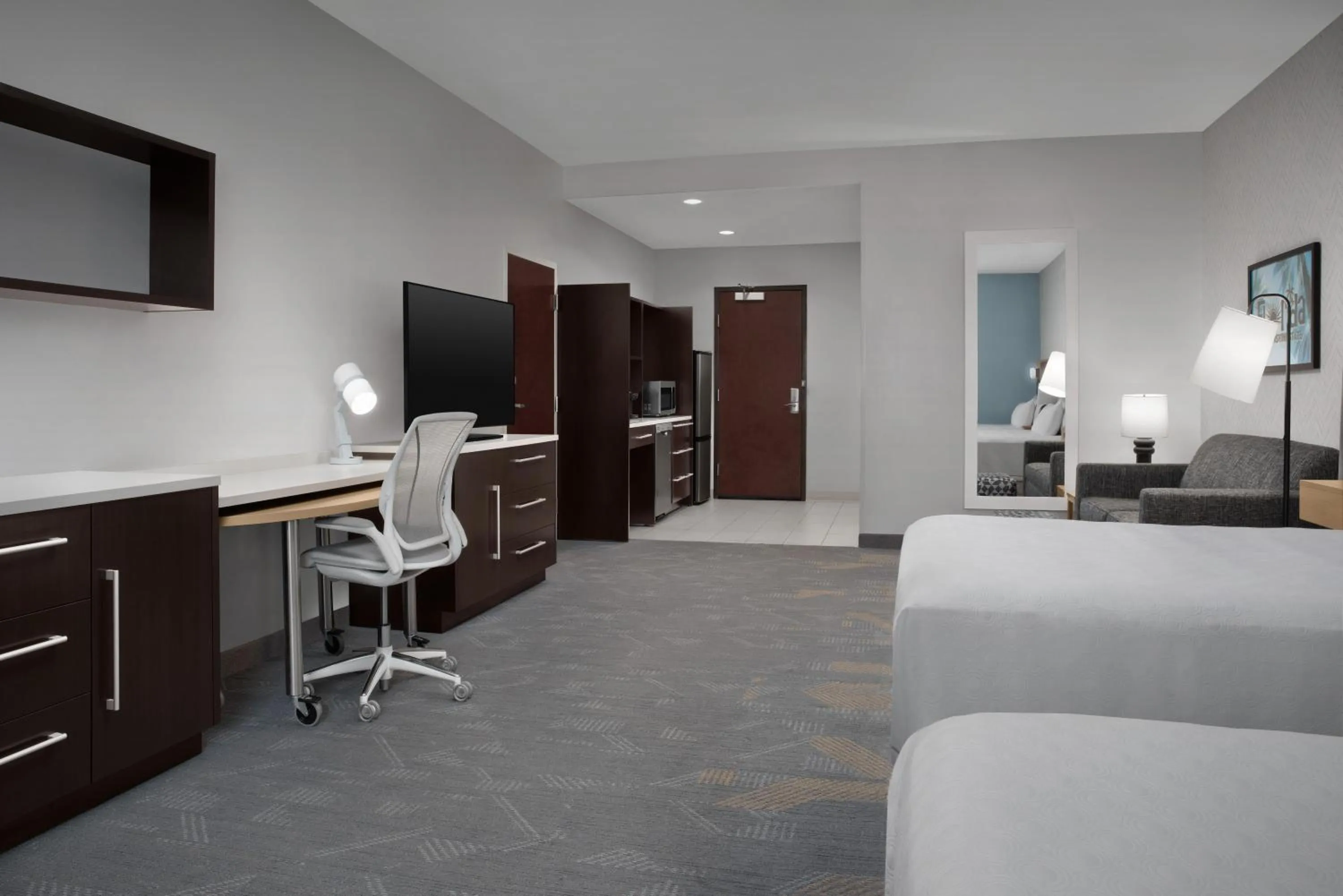 Bedroom in Home2 Suites by Hilton Lake City