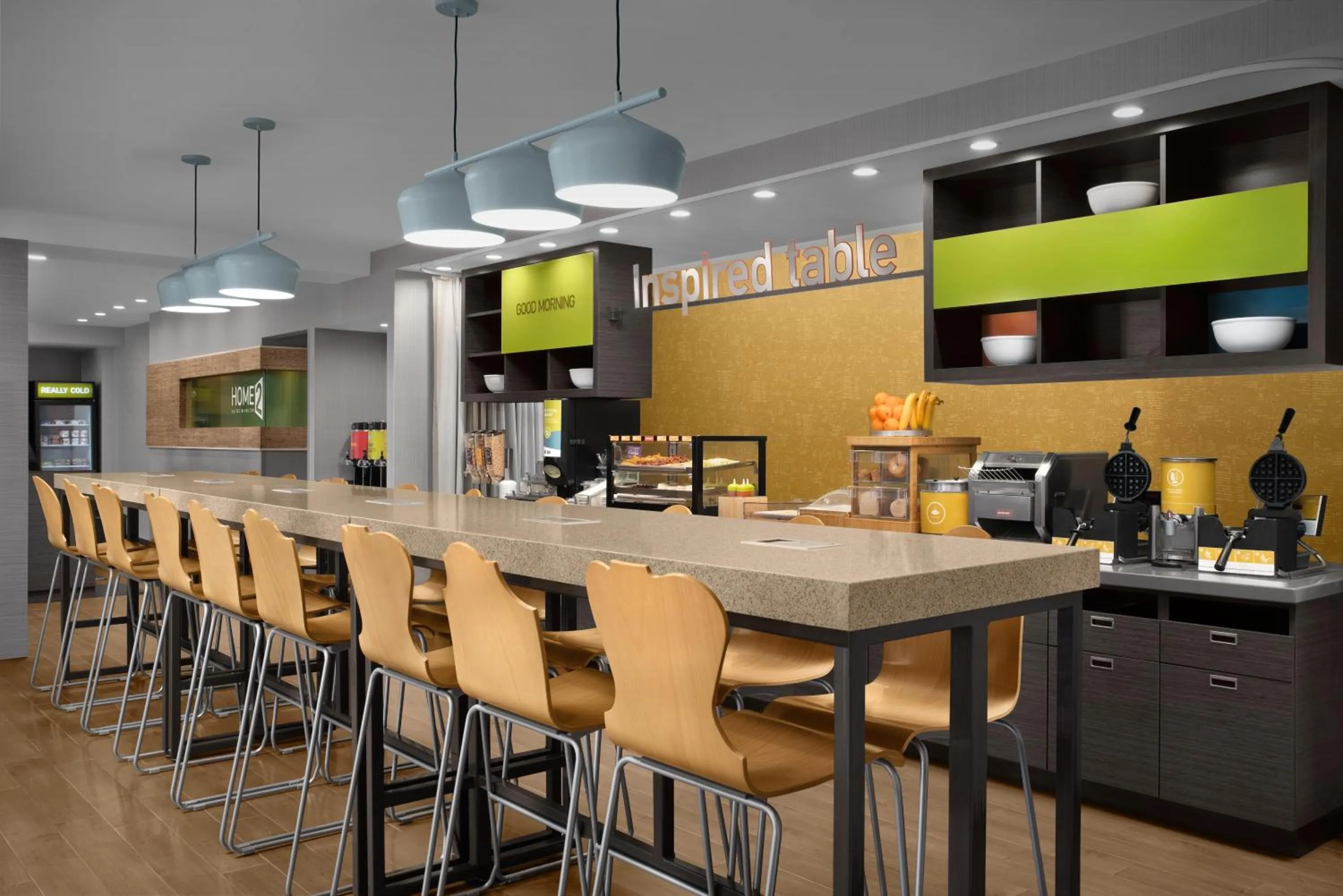 Breakfast in Home2 Suites by Hilton Lake City