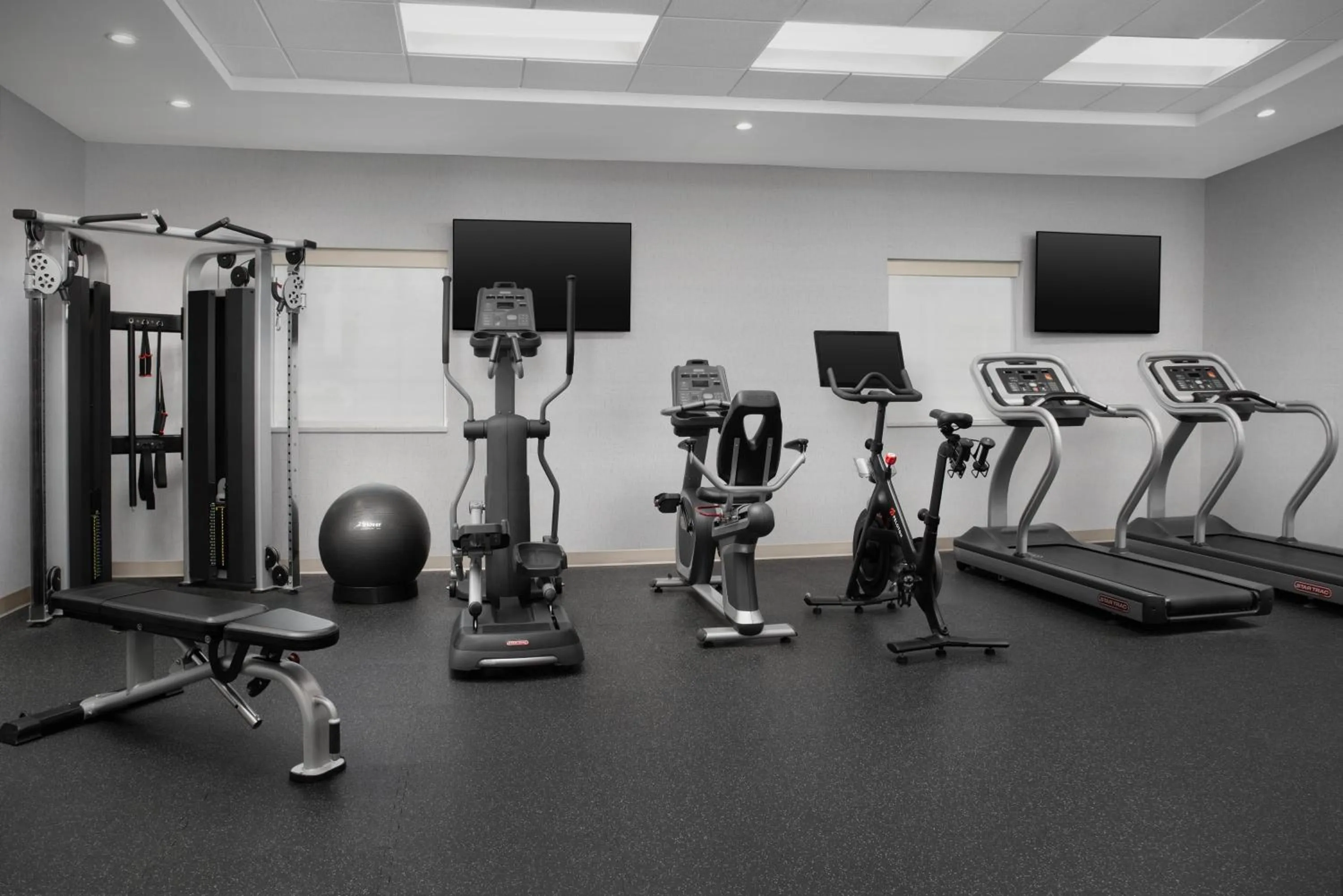 Fitness centre/facilities in Home2 Suites by Hilton Lake City
