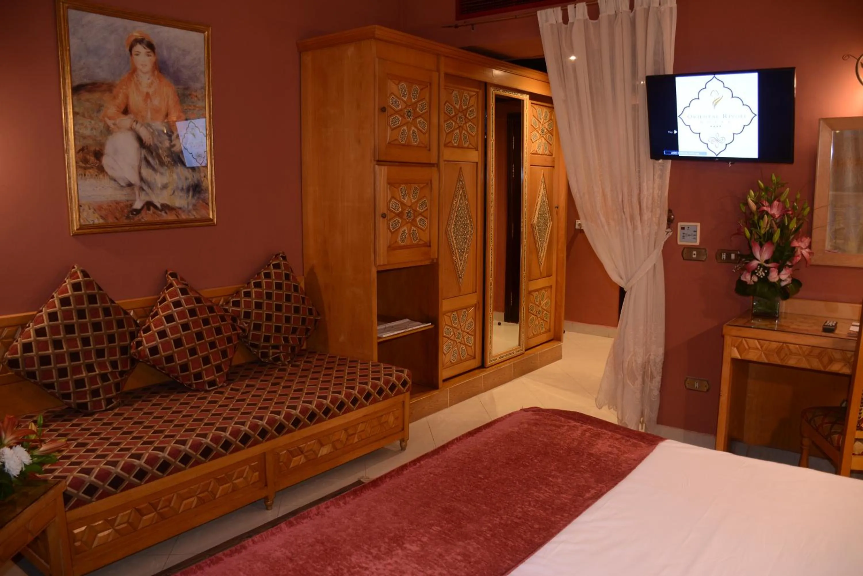 Bed in Oriental Rivoli Hotel & Spa