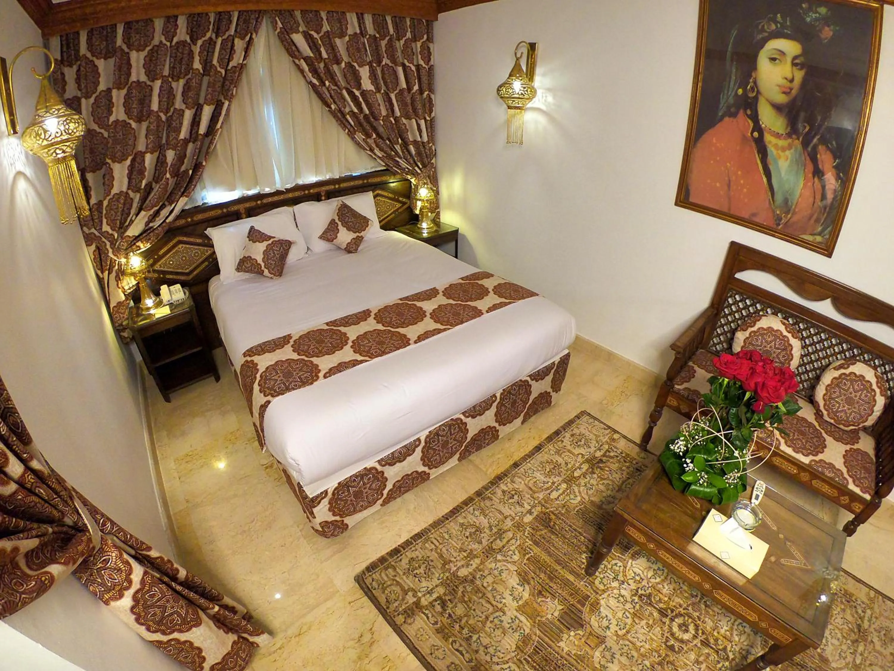 Bed in Oriental Rivoli Hotel & Spa
