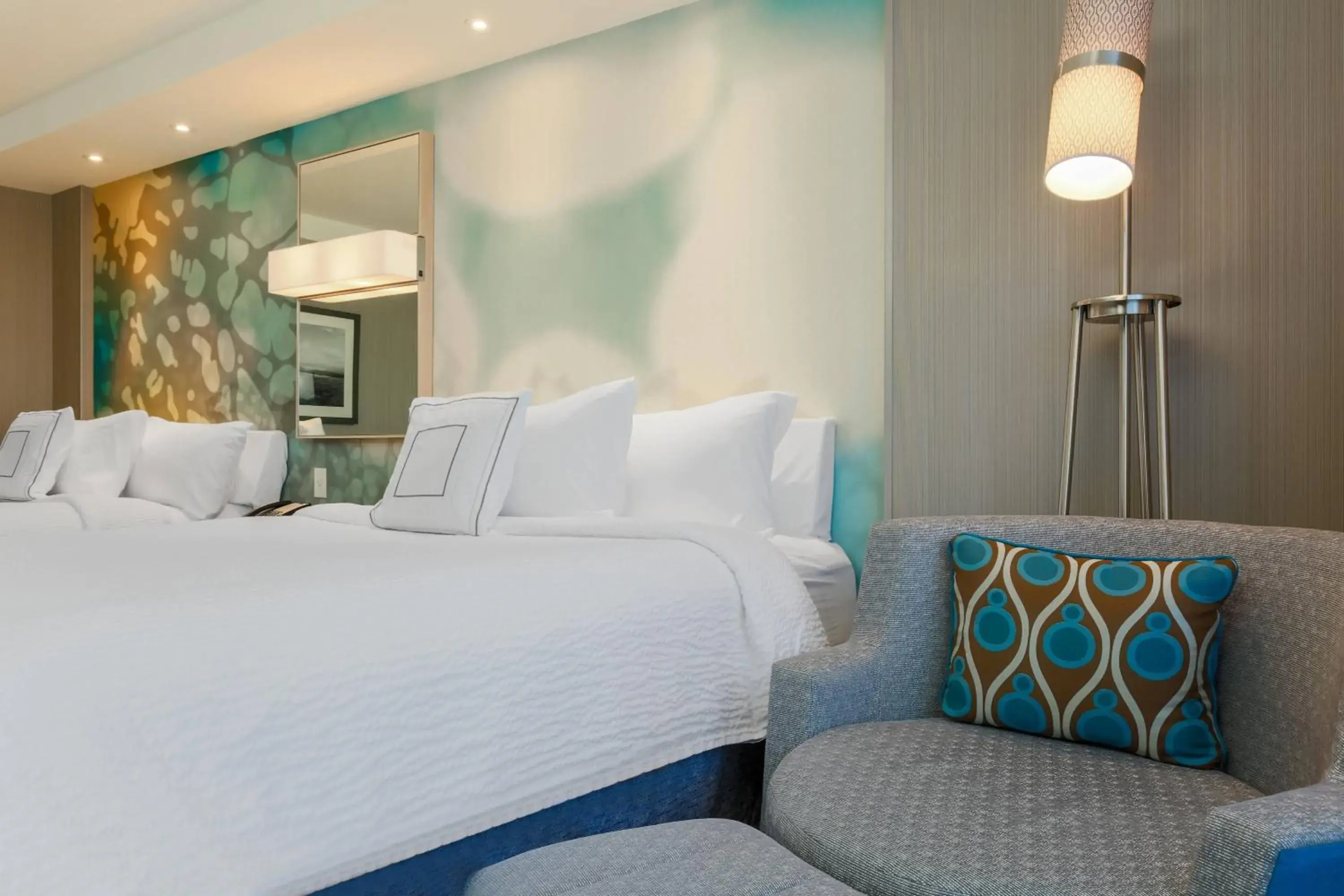 Queen Room with Two Queen Beds - Hearing Accessible in Courtyard by Marriott Dallas Midlothian at Midlothian Conference Center Queen Room with Two Queen Beds - Hearing Accessible in Courtyard by Marriott Dallas Midlothian at Midlothian Conference Center