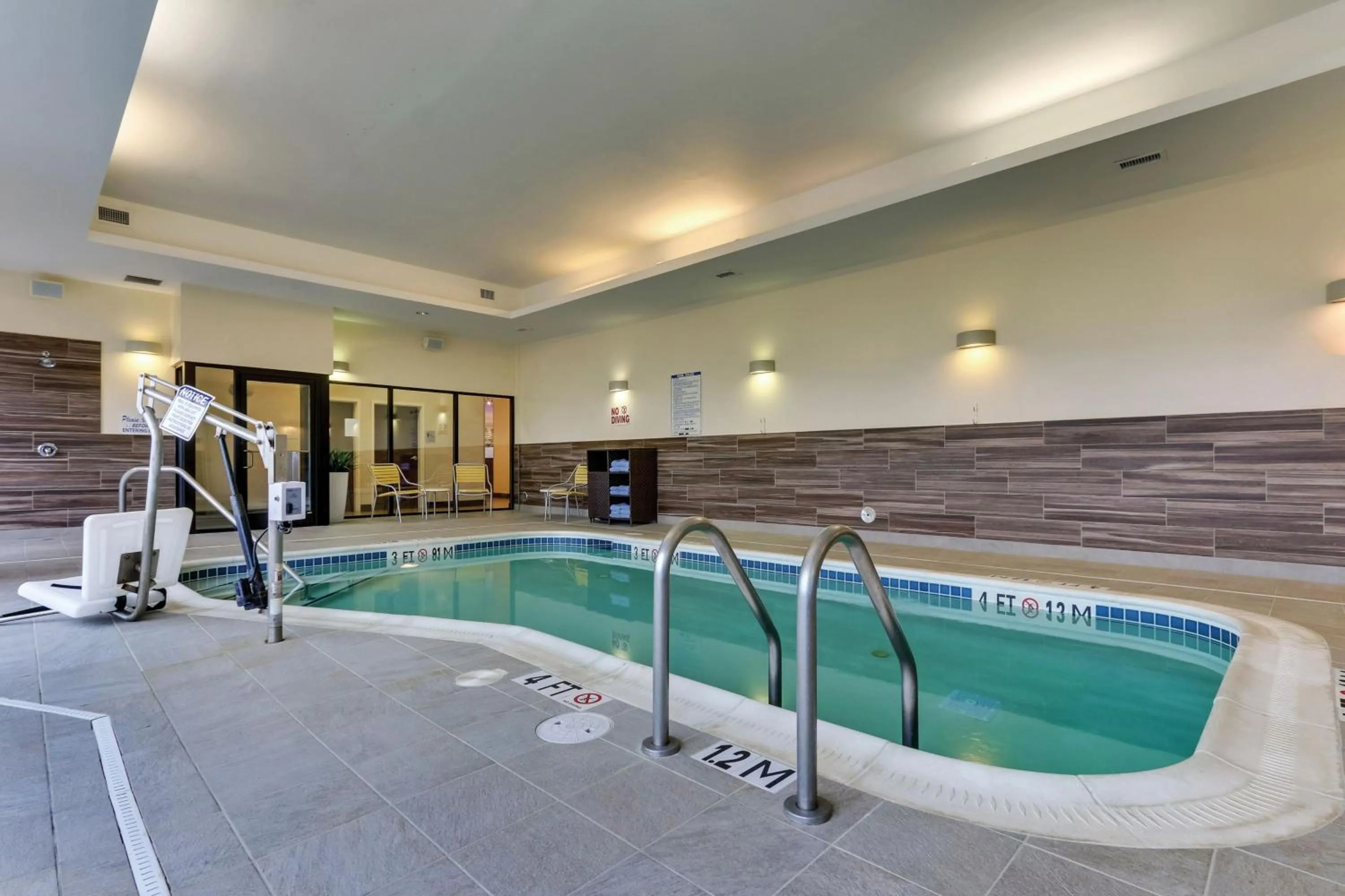 Swimming pool in Fairfield Inn & Suites by Marriott Dunn I-95