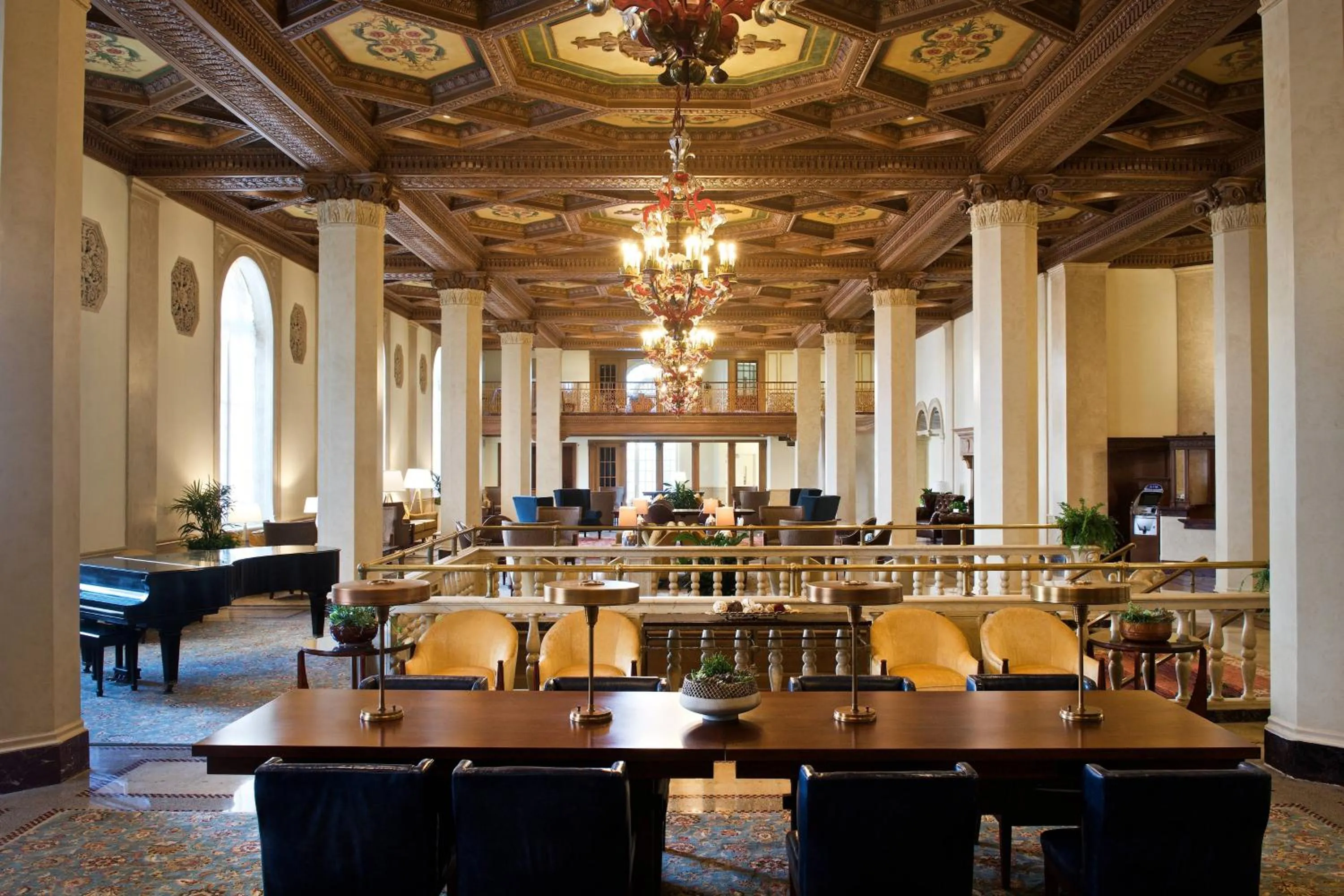 Lobby or reception in Marriott Syracuse Downtown