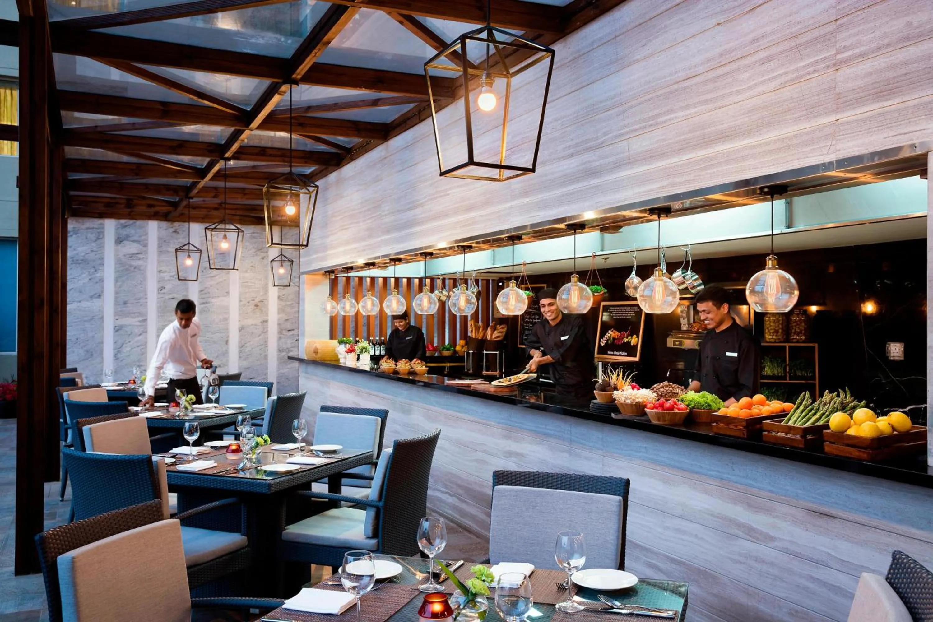 Swimming pool in Courtyard by Marriott Bengaluru Outer Ring Road