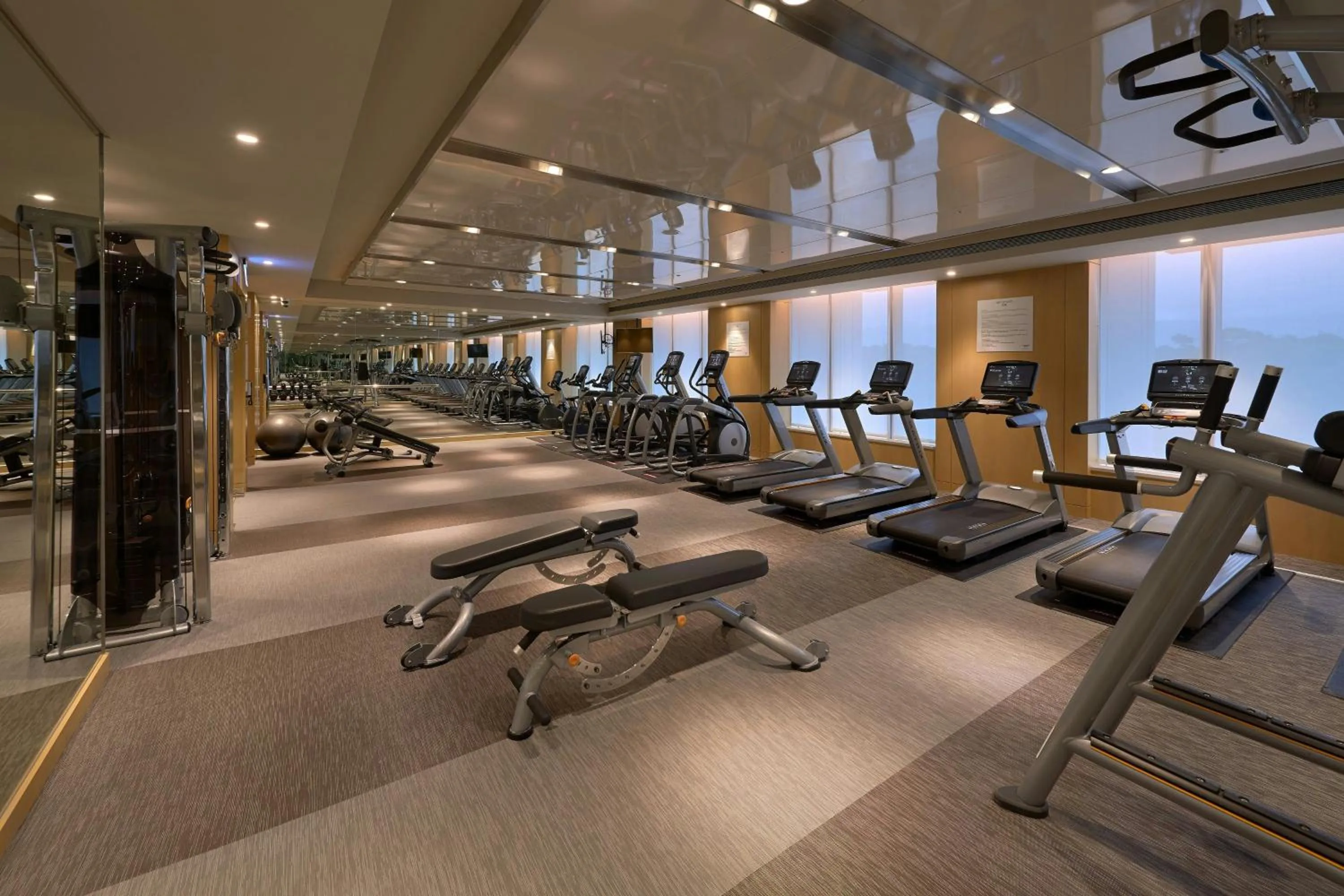 Fitness centre/facilities in Courtyard by Marriott Taipei