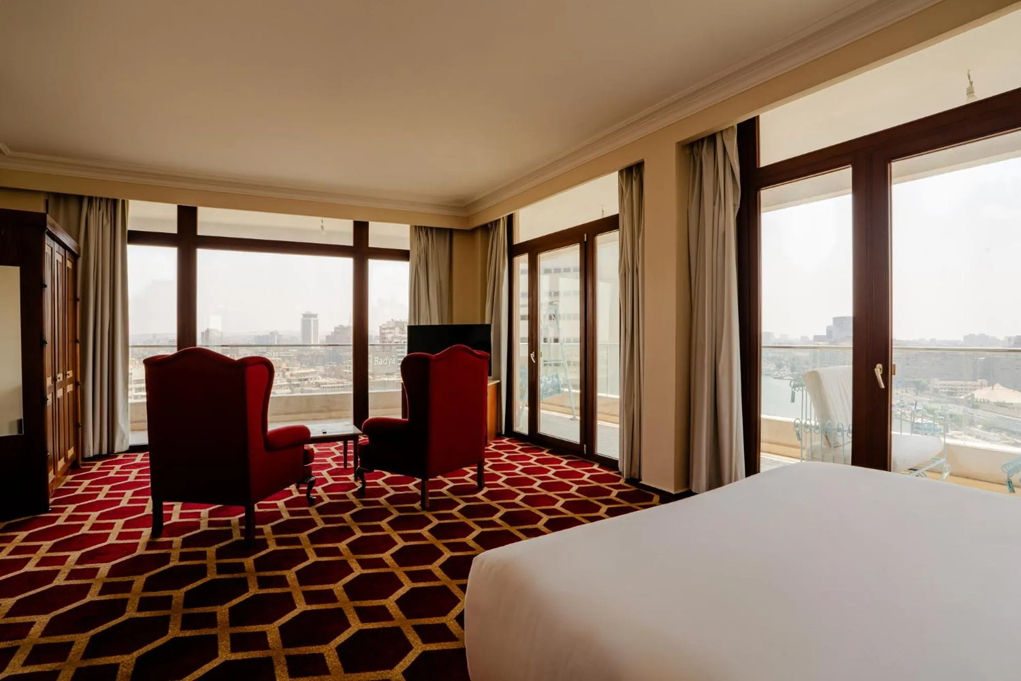 Bed in Om Kolthoom Hotel