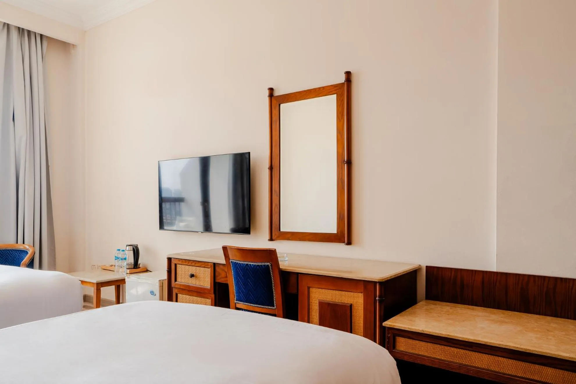 Bed in Om Kolthoom Hotel