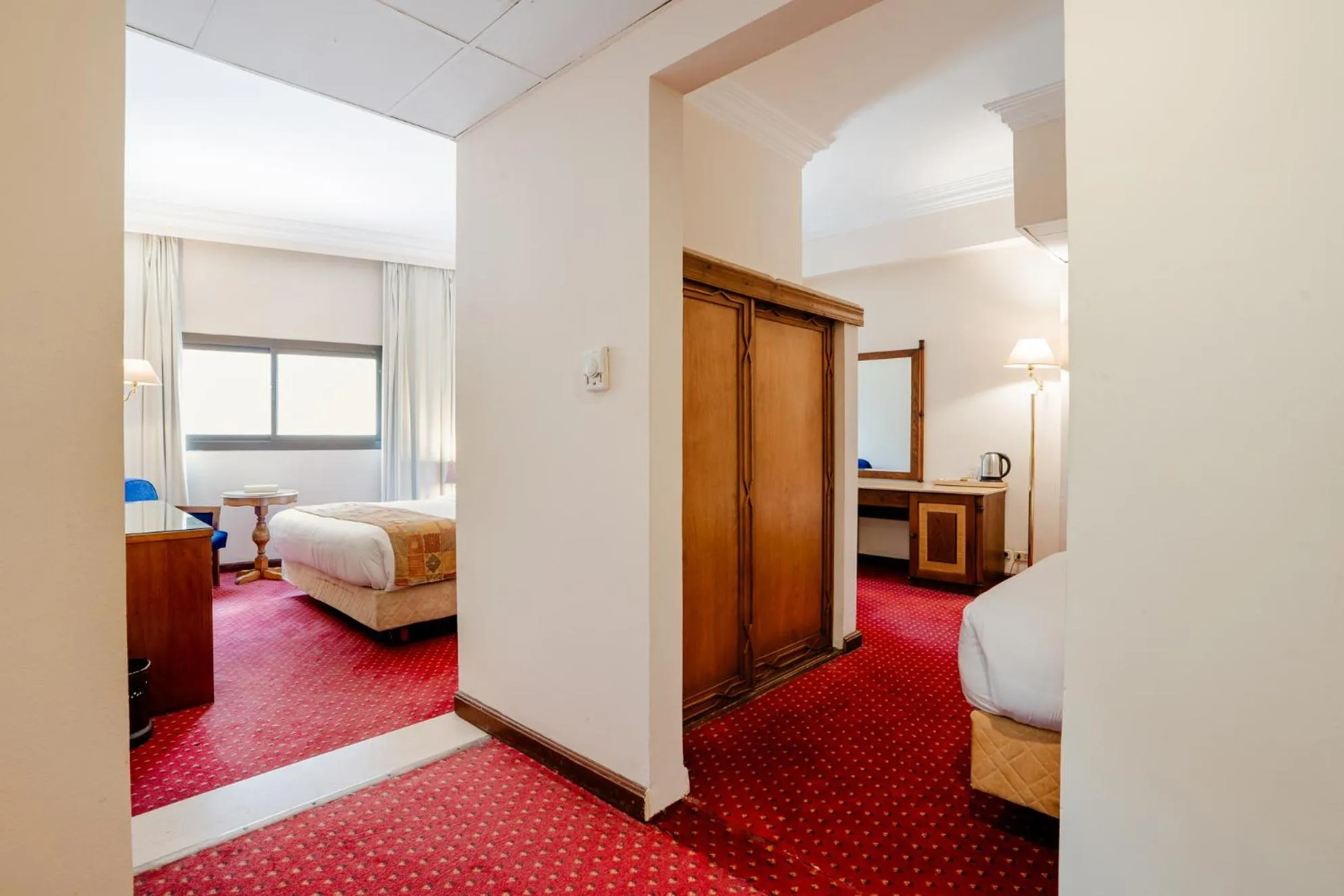 Bed in Om Kolthoom Hotel