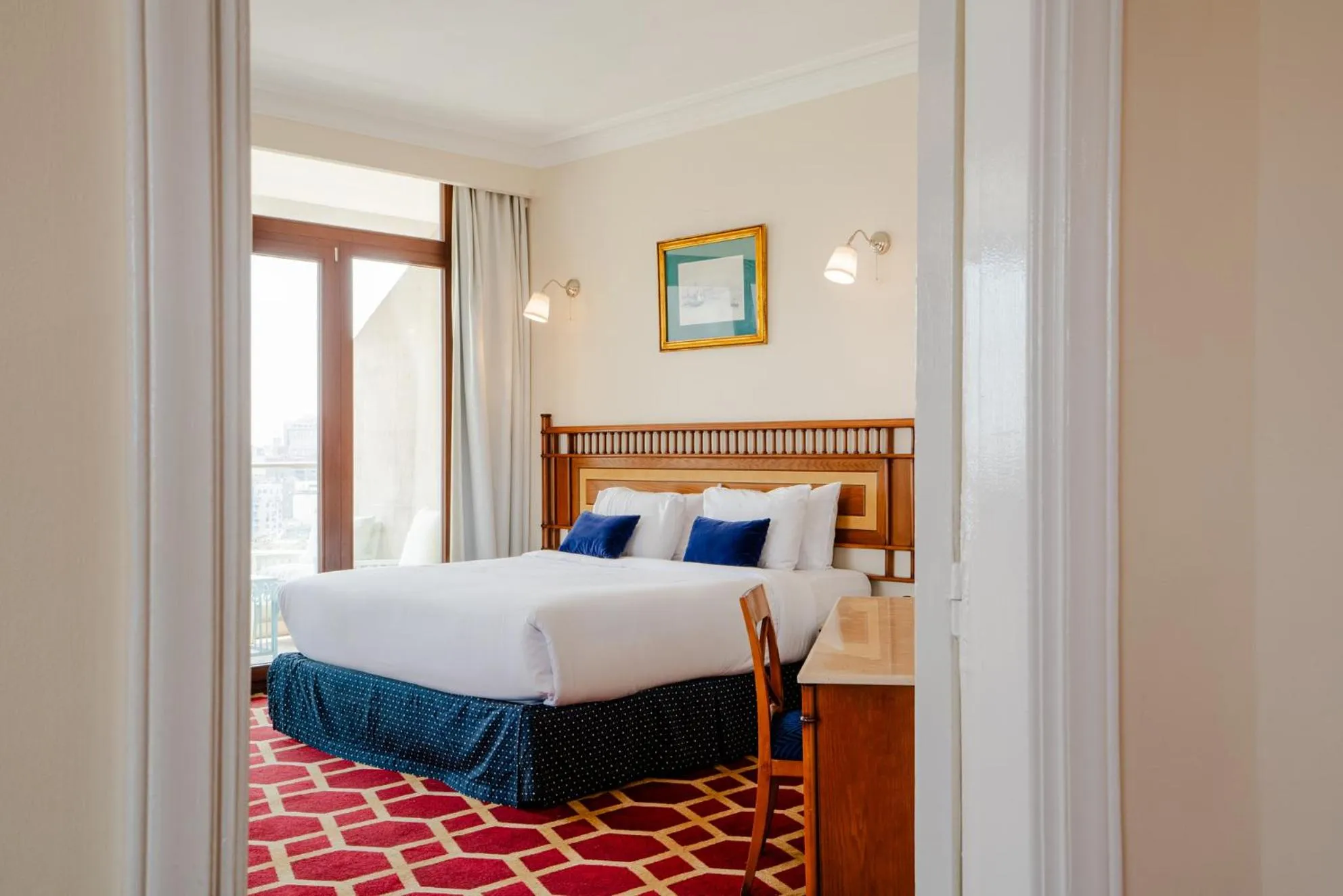 Bed in Om Kolthoom Hotel