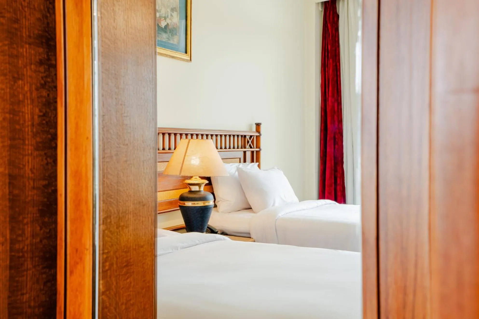 Bed in Om Kolthoom Hotel