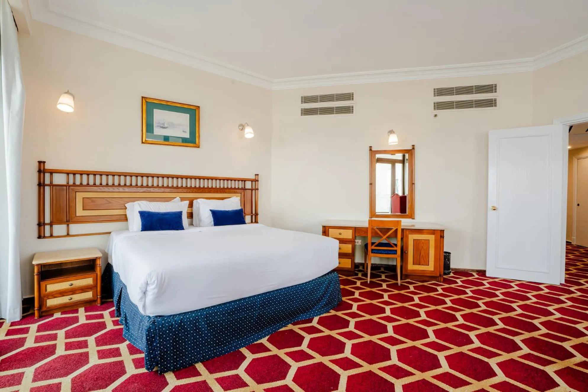 Bed in Om Kolthoom Hotel