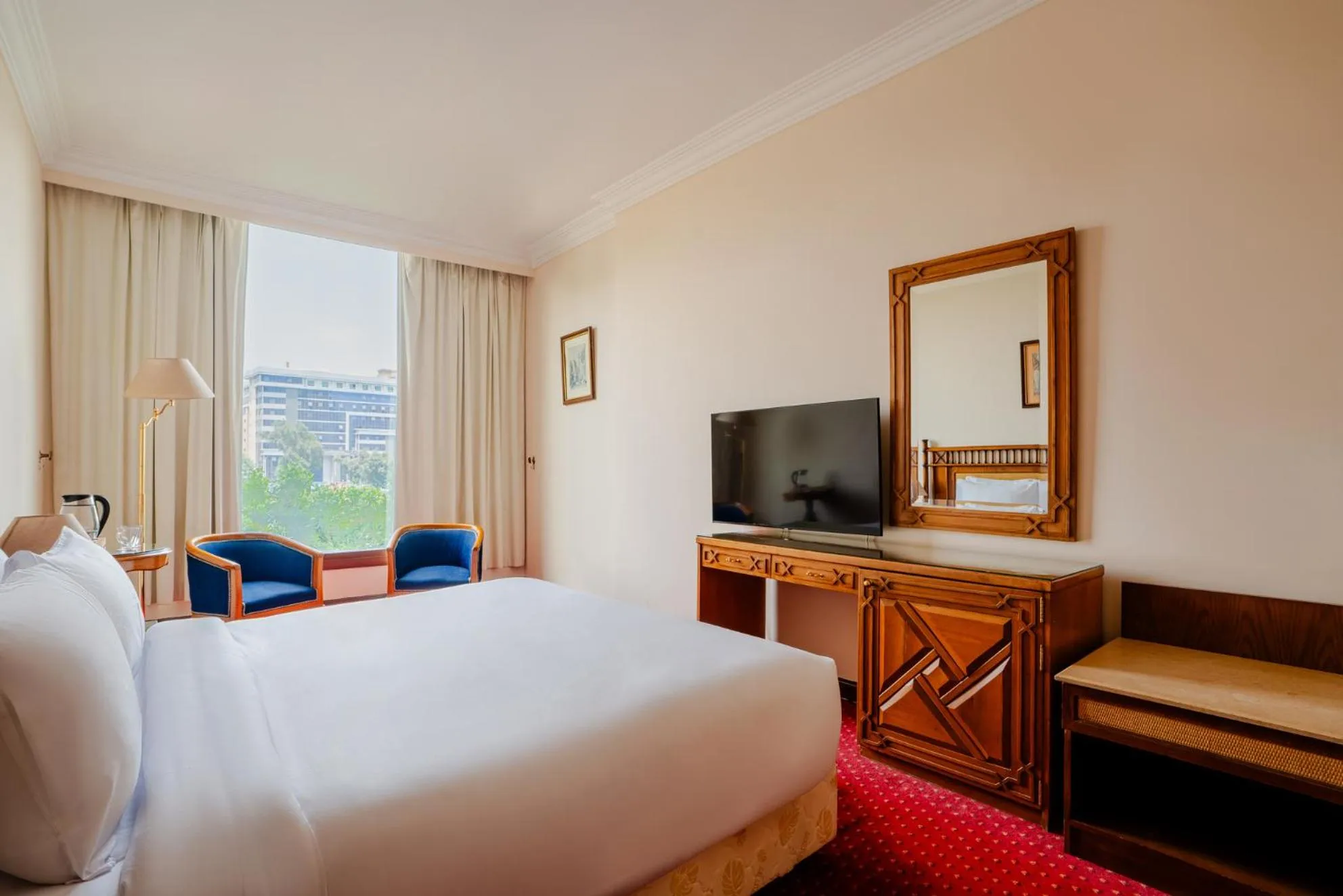 Bed in Om Kolthoom Hotel