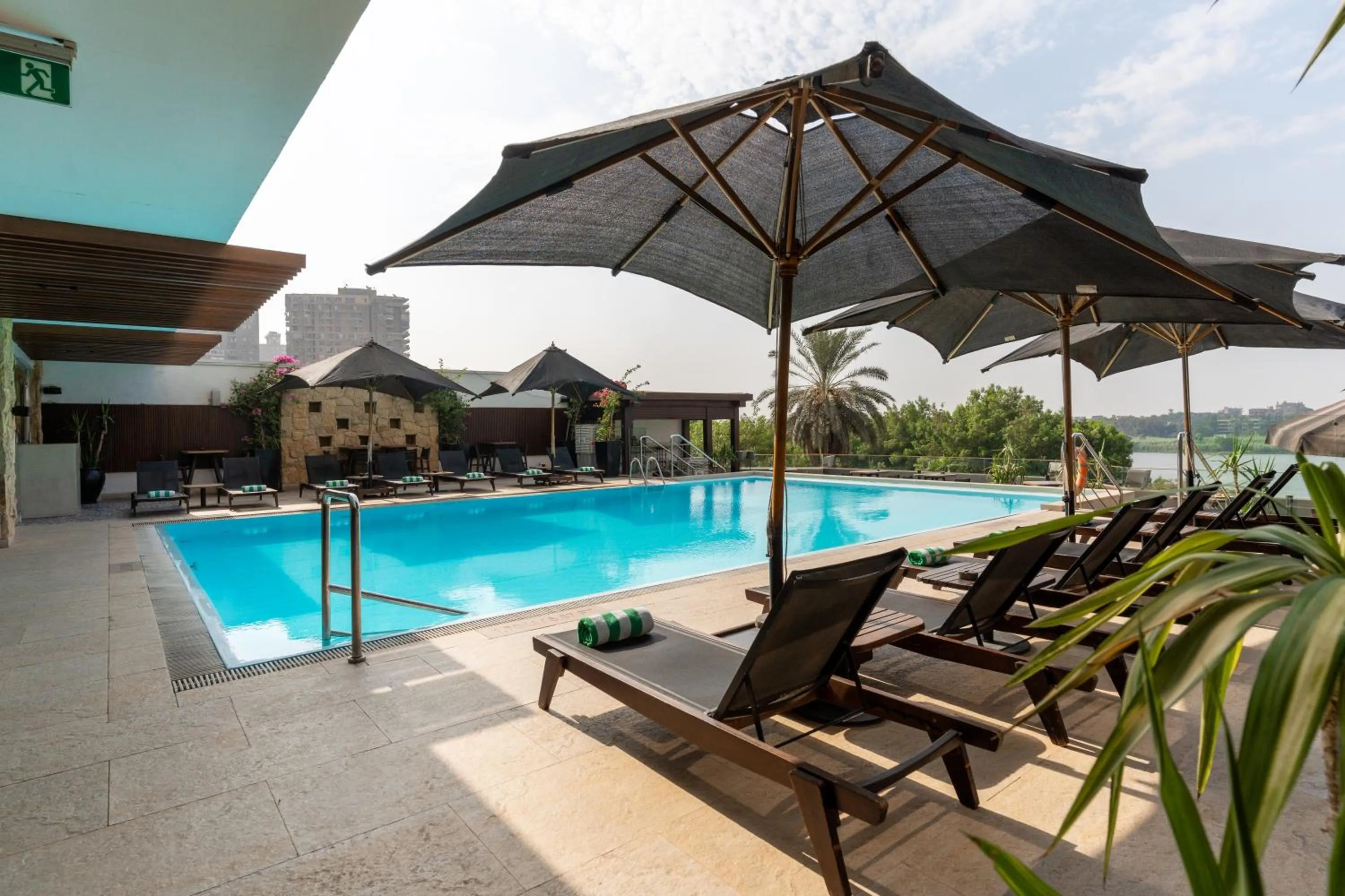 Swimming pool in Holiday Inn Cairo Maadi by IHG