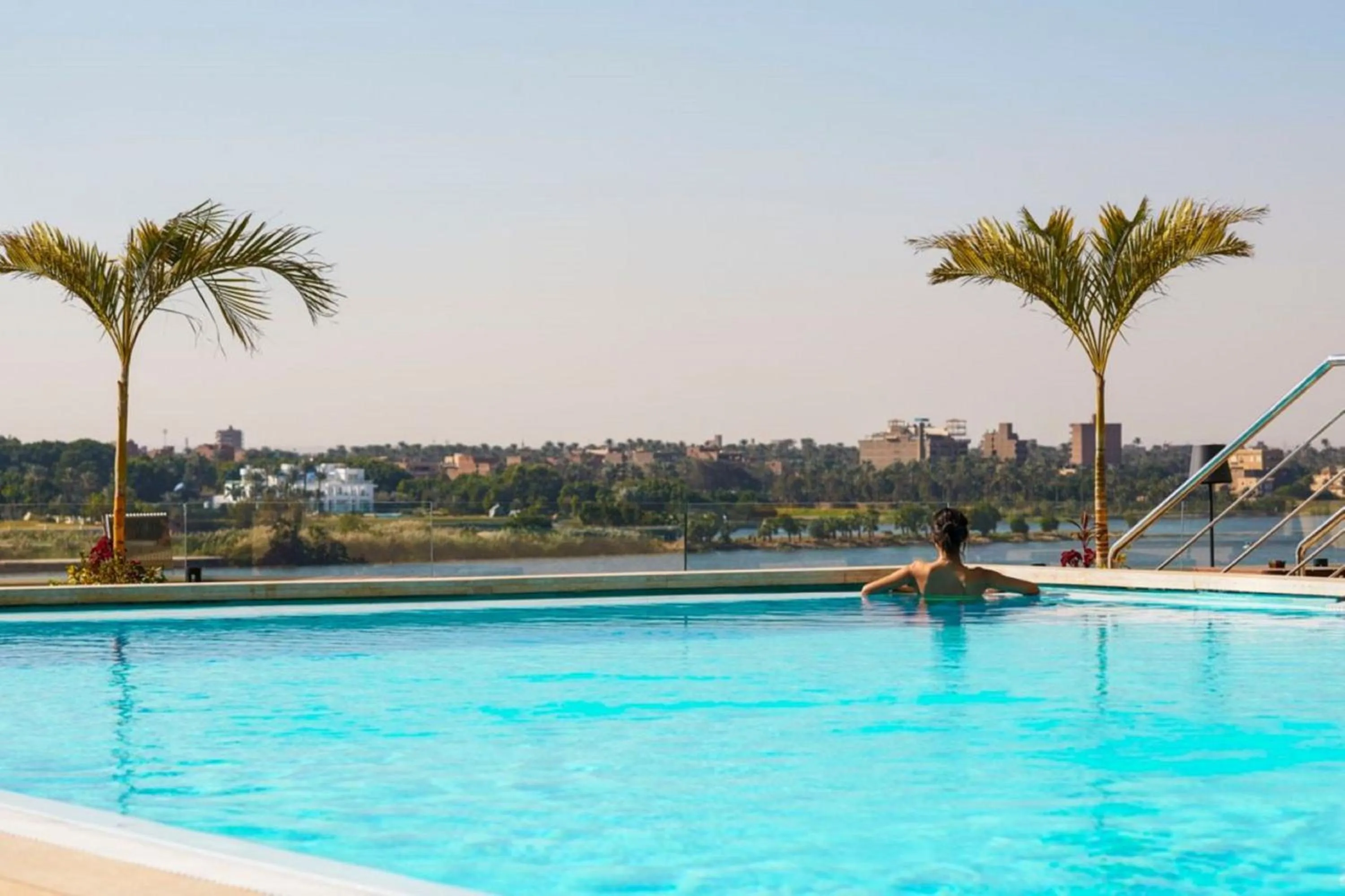 Swimming pool in Holiday Inn Cairo Maadi by IHG