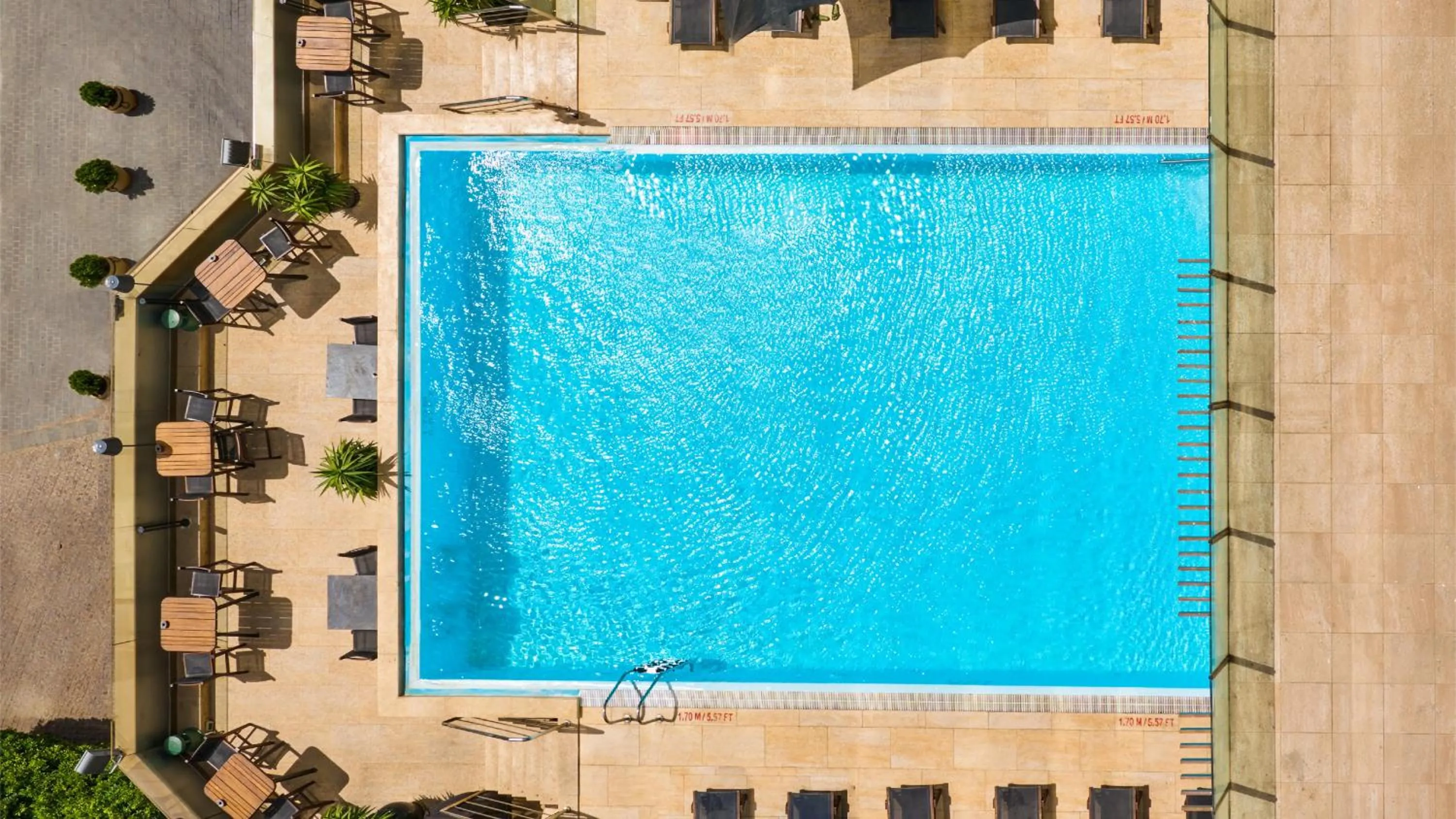 Swimming pool in Holiday Inn Cairo Maadi by IHG