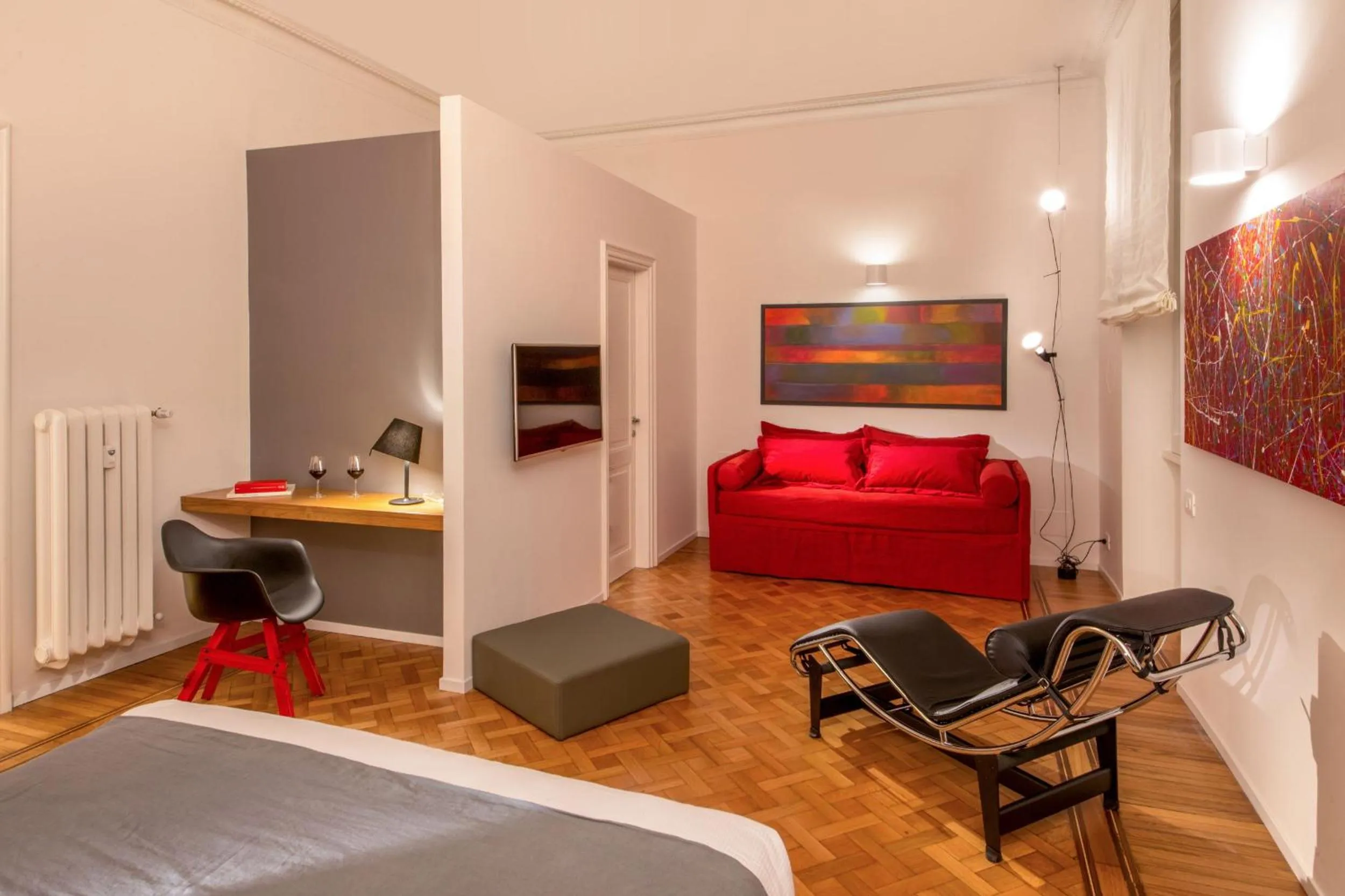 Photo of the whole room, Bed in Belli36rooms near Spanish step and Vatican City