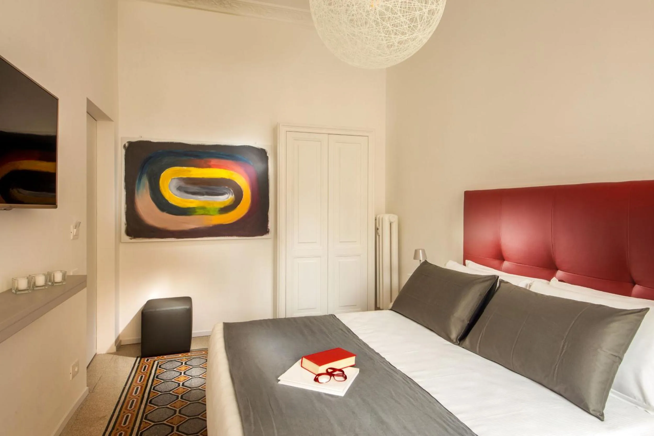 Photo of the whole room, Bed in Belli36rooms near Spanish step and Vatican City