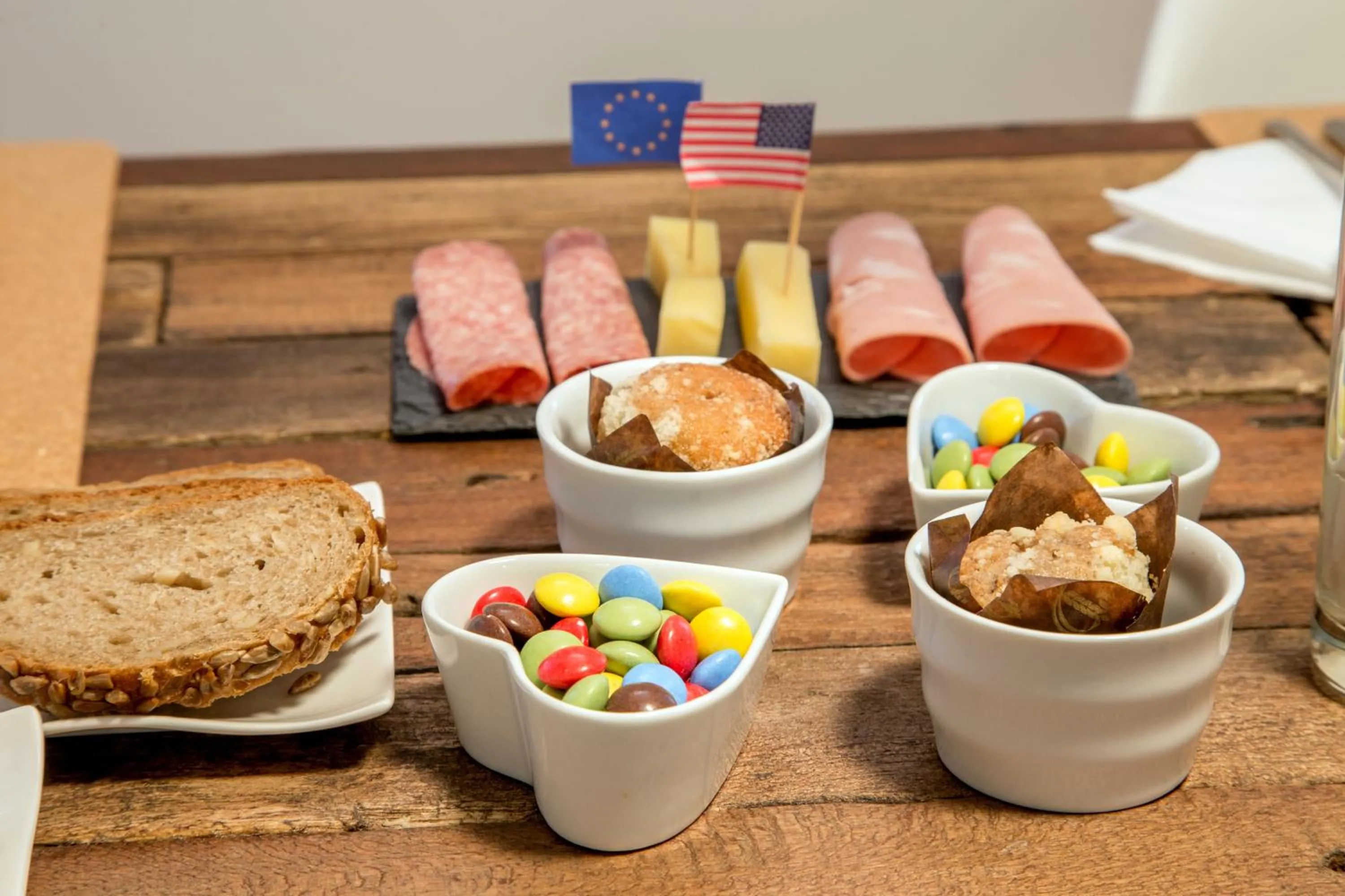 Food close-up in Belli36rooms near Spanish step and Vatican City