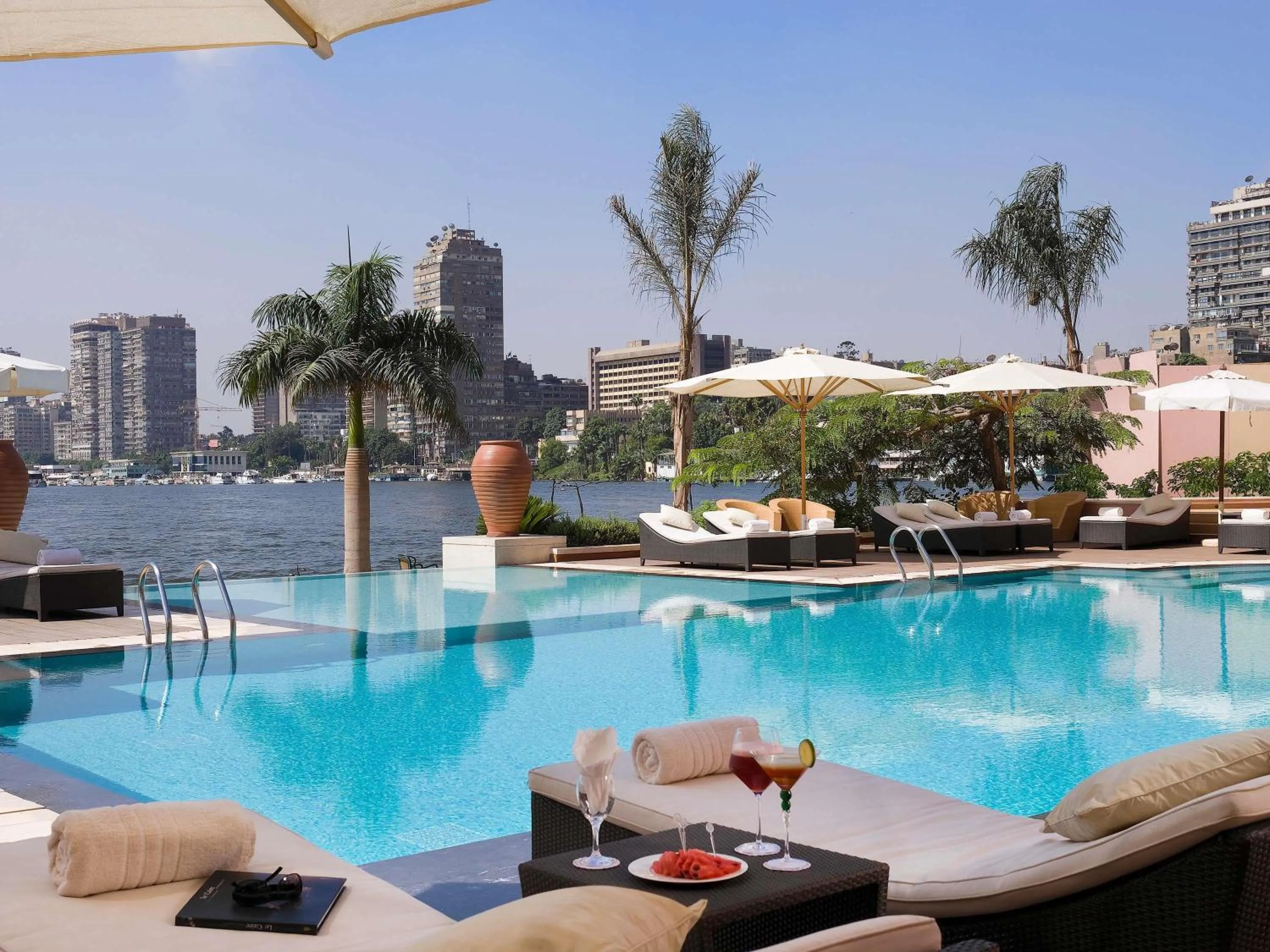 Lounge or bar in Sofitel Cairo Nile El Gezirah