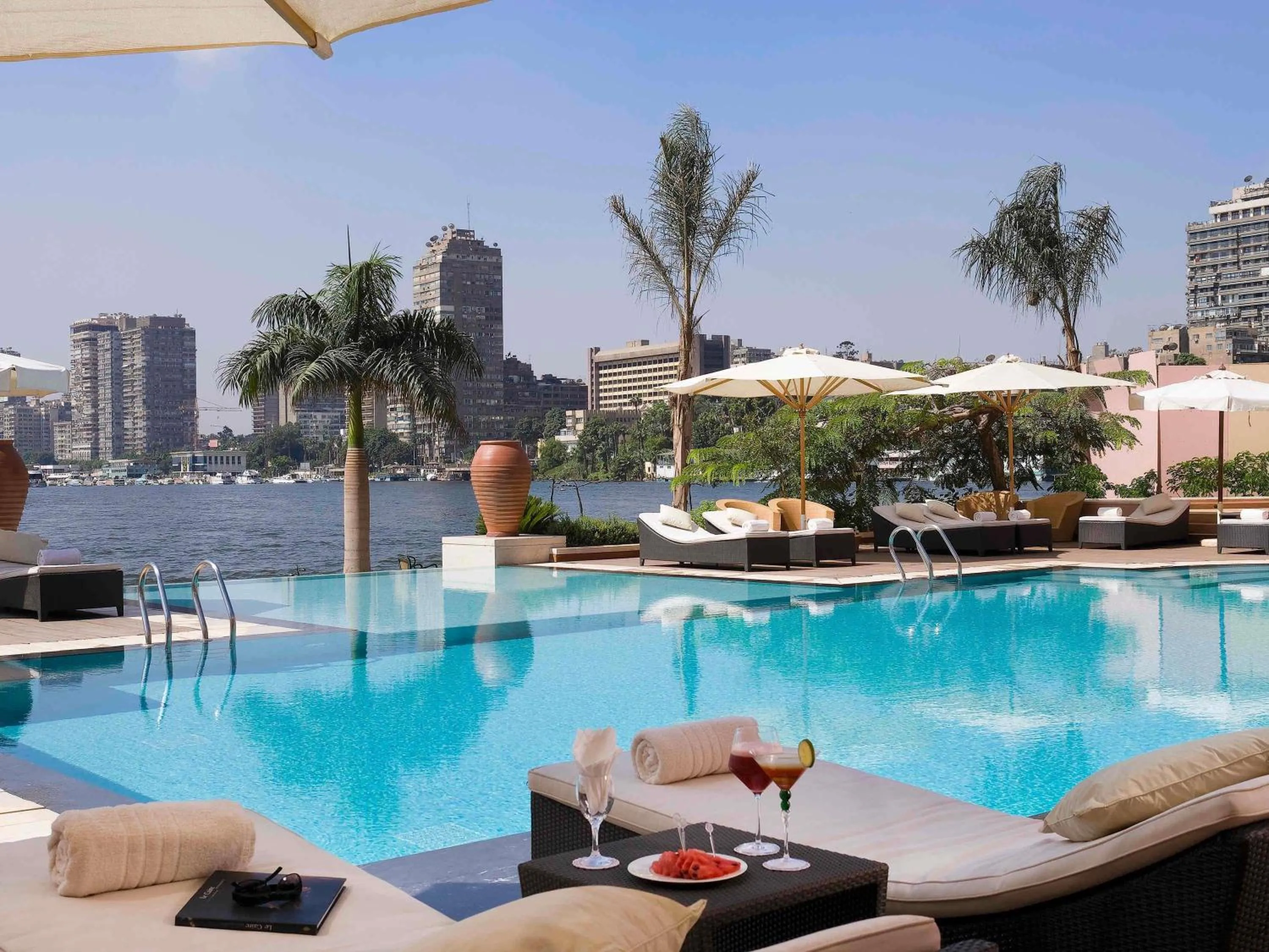 Lounge or bar in Sofitel Cairo Nile El Gezirah