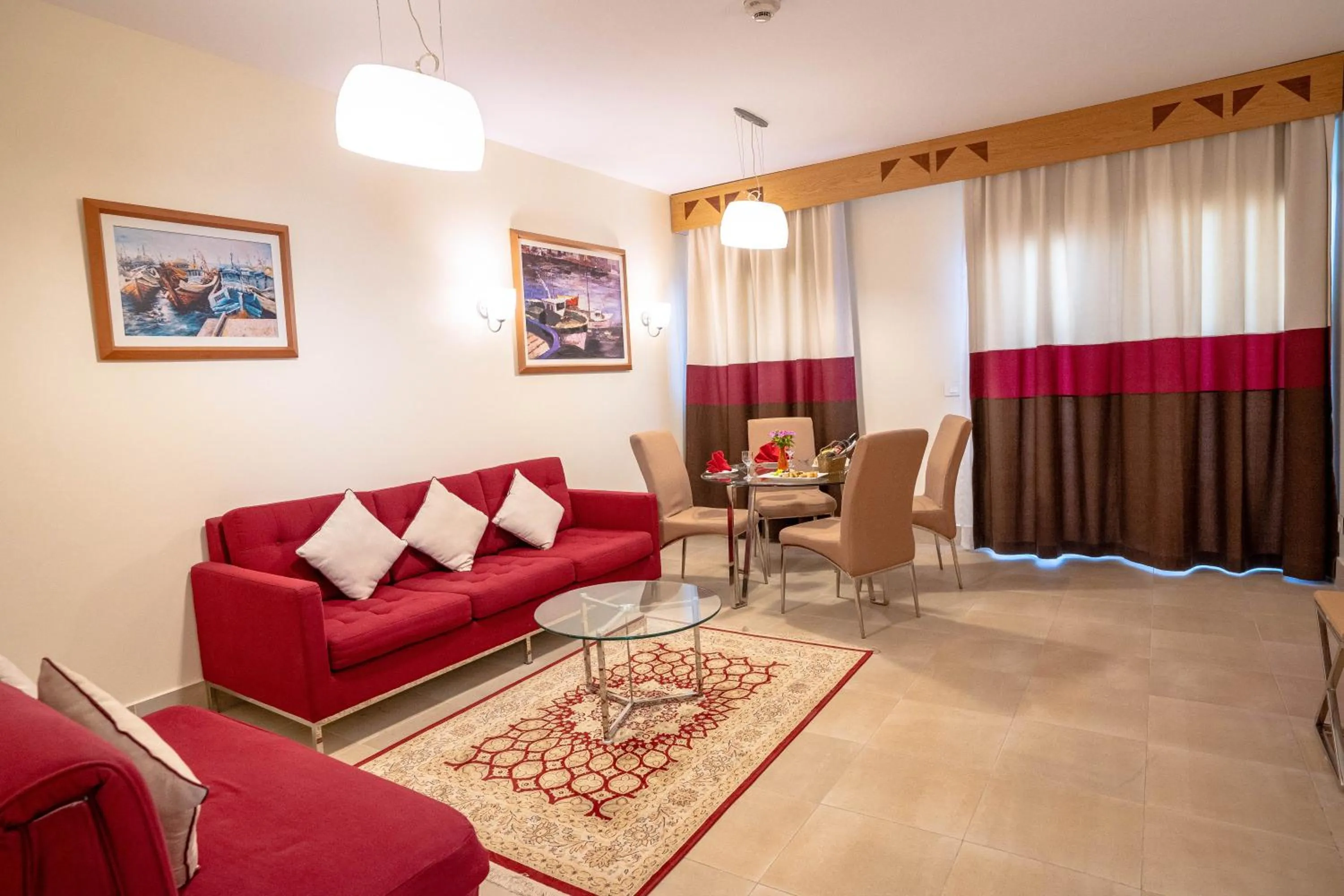 Living room in Mercure Hurghada Hotel