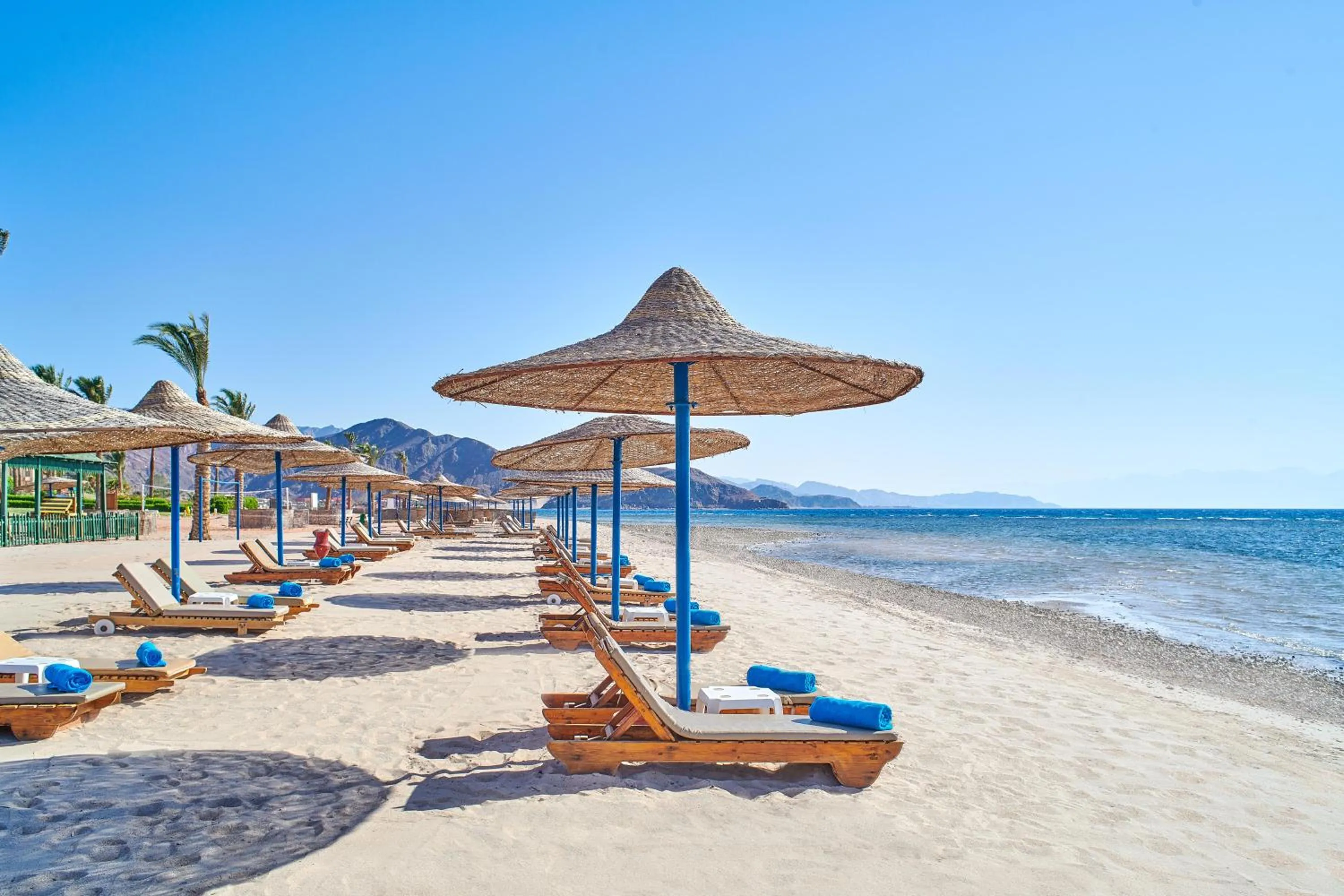 Beach in Mosaique Beach Resort Taba Heights