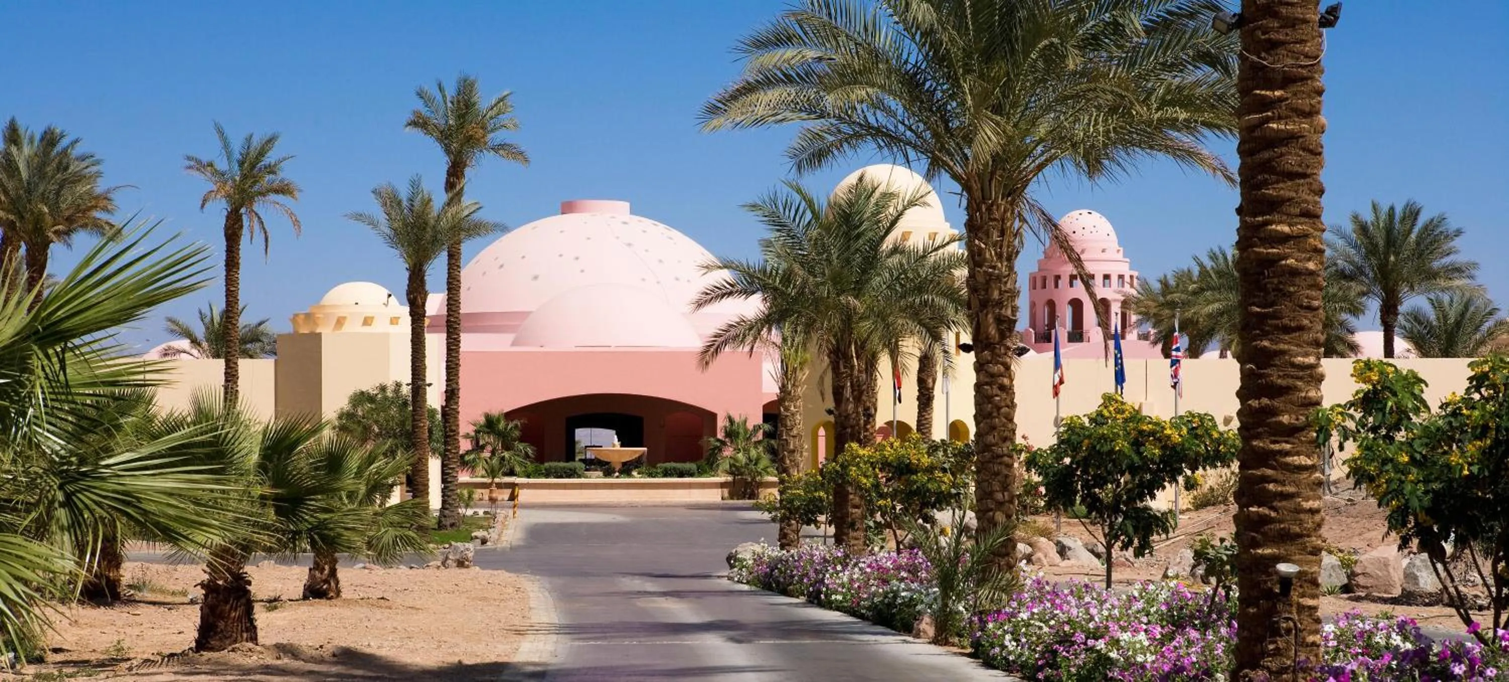 Property building in Mosaique Beach Resort Taba Heights