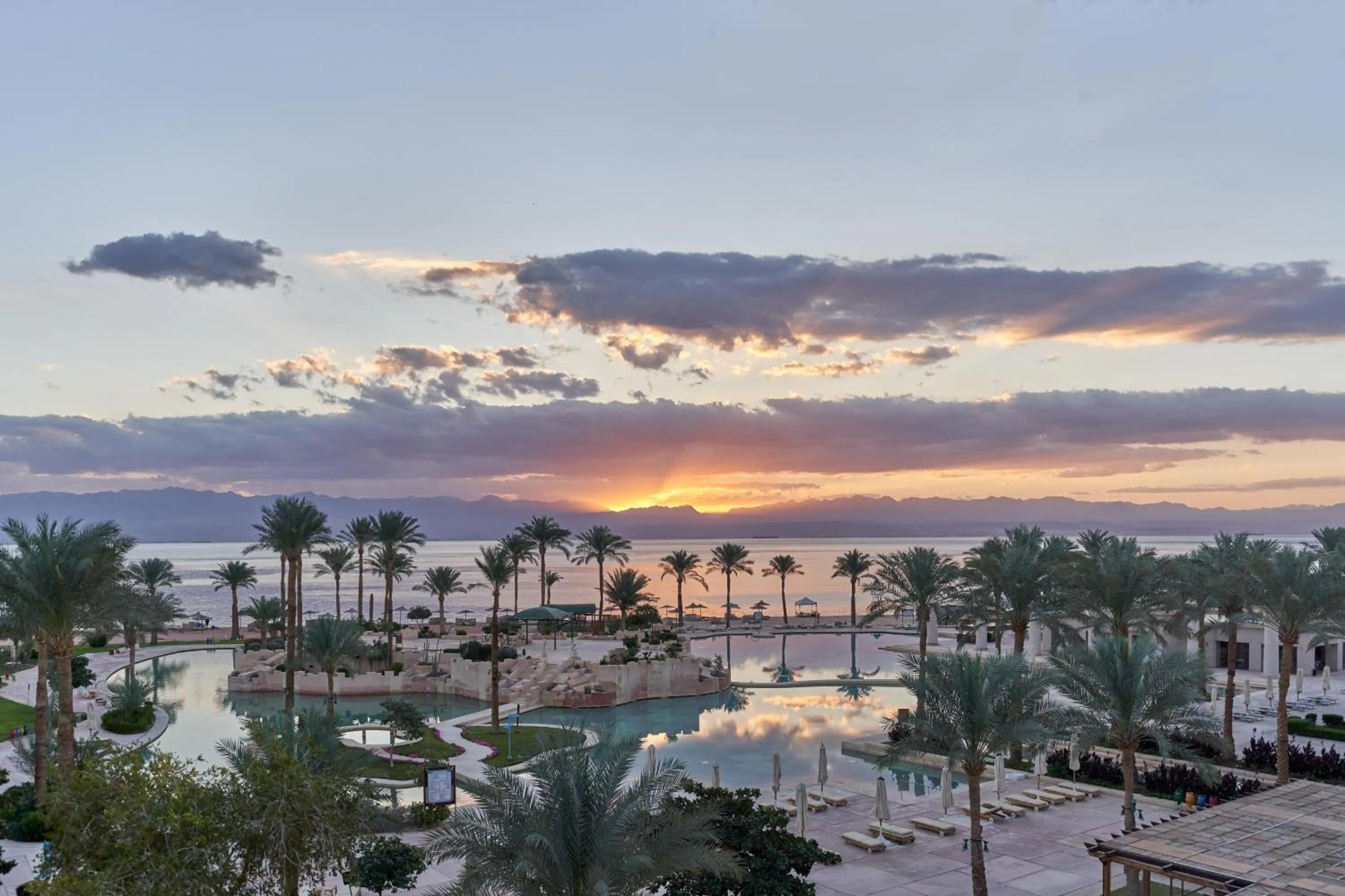 Natural landscape in Mosaique Beach Resort Taba Heights
