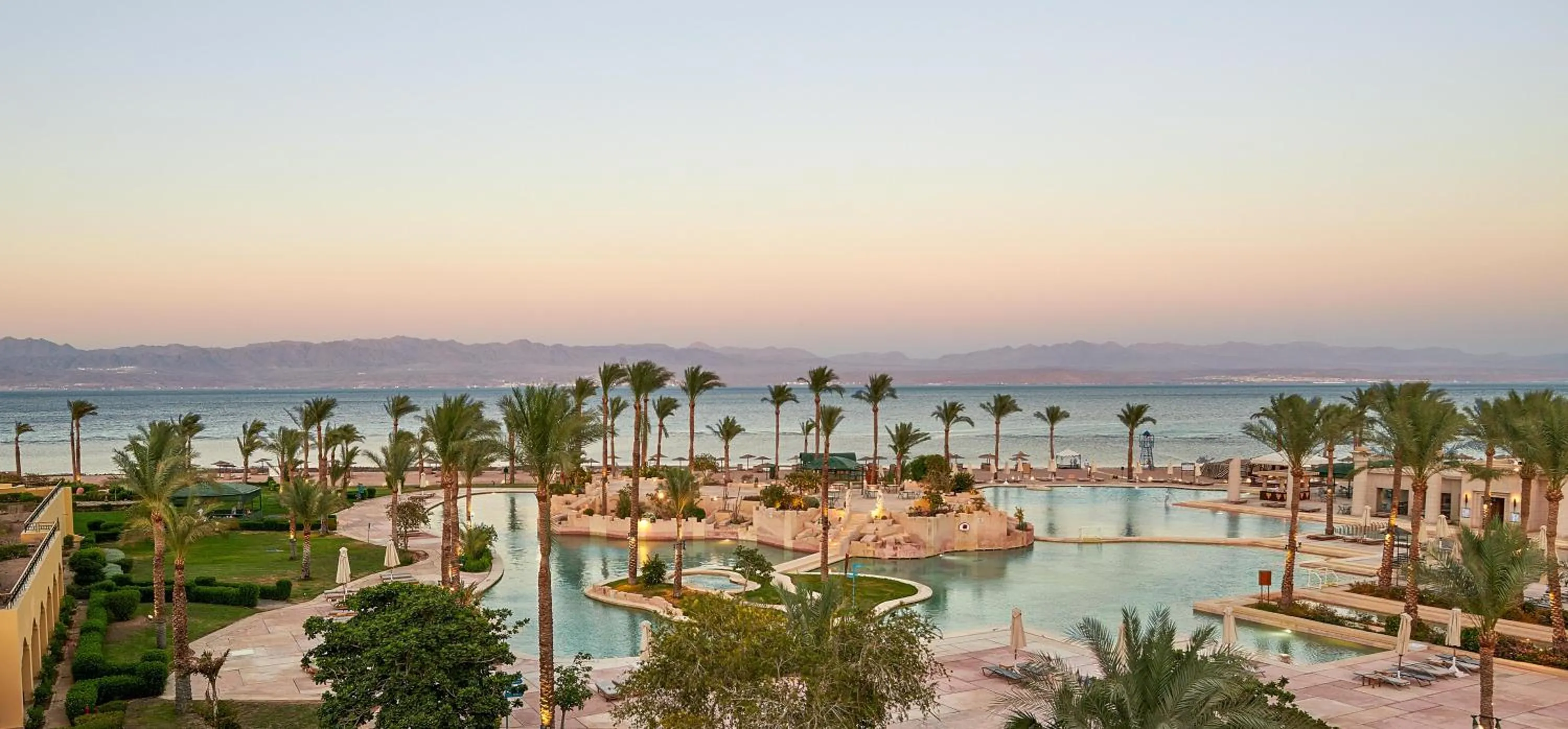 Natural landscape in Mosaique Beach Resort Taba Heights