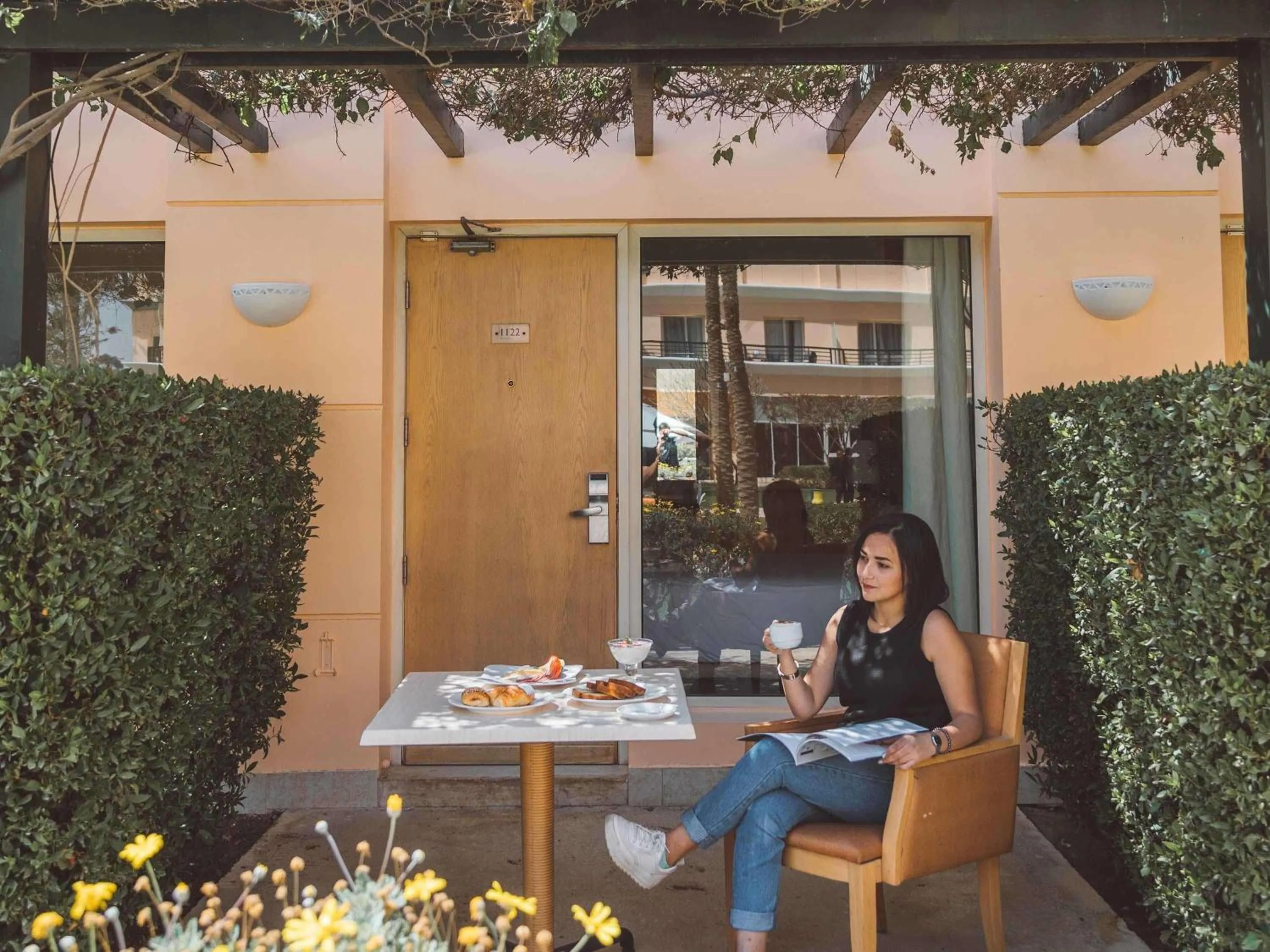 Bedroom in Novotel Cairo 6th Of October