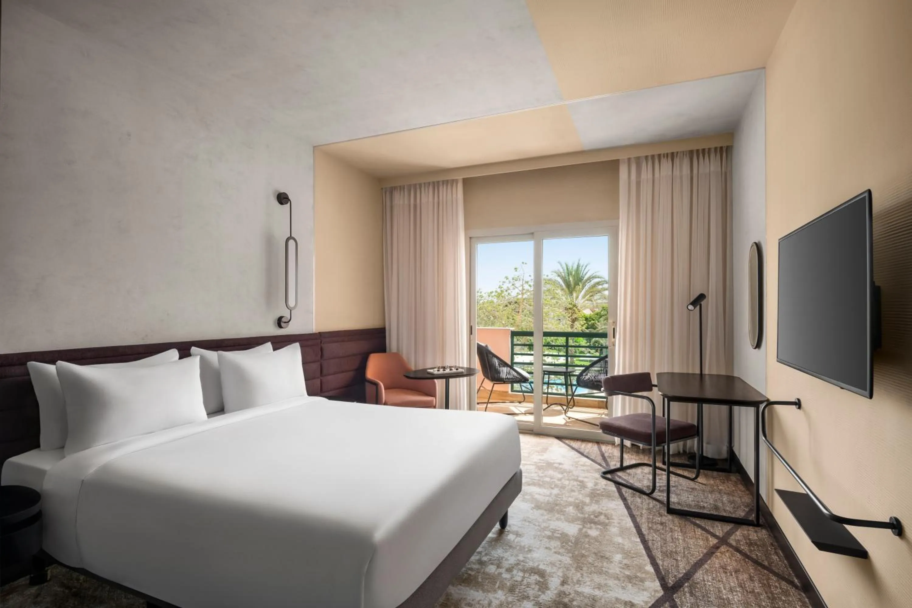 Bed in Novotel Cairo 6th Of October