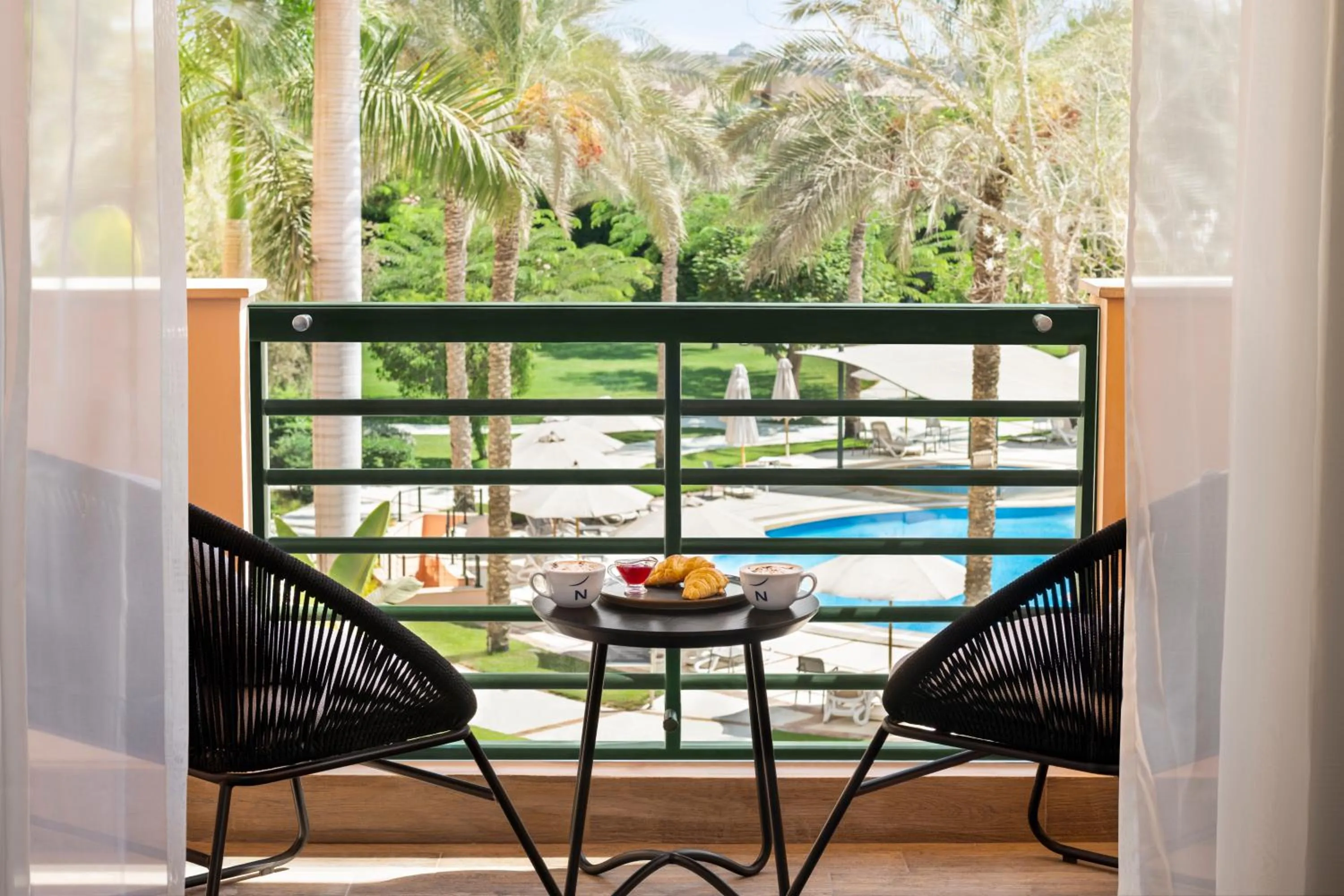 Balcony/Terrace in Novotel Cairo 6th Of October